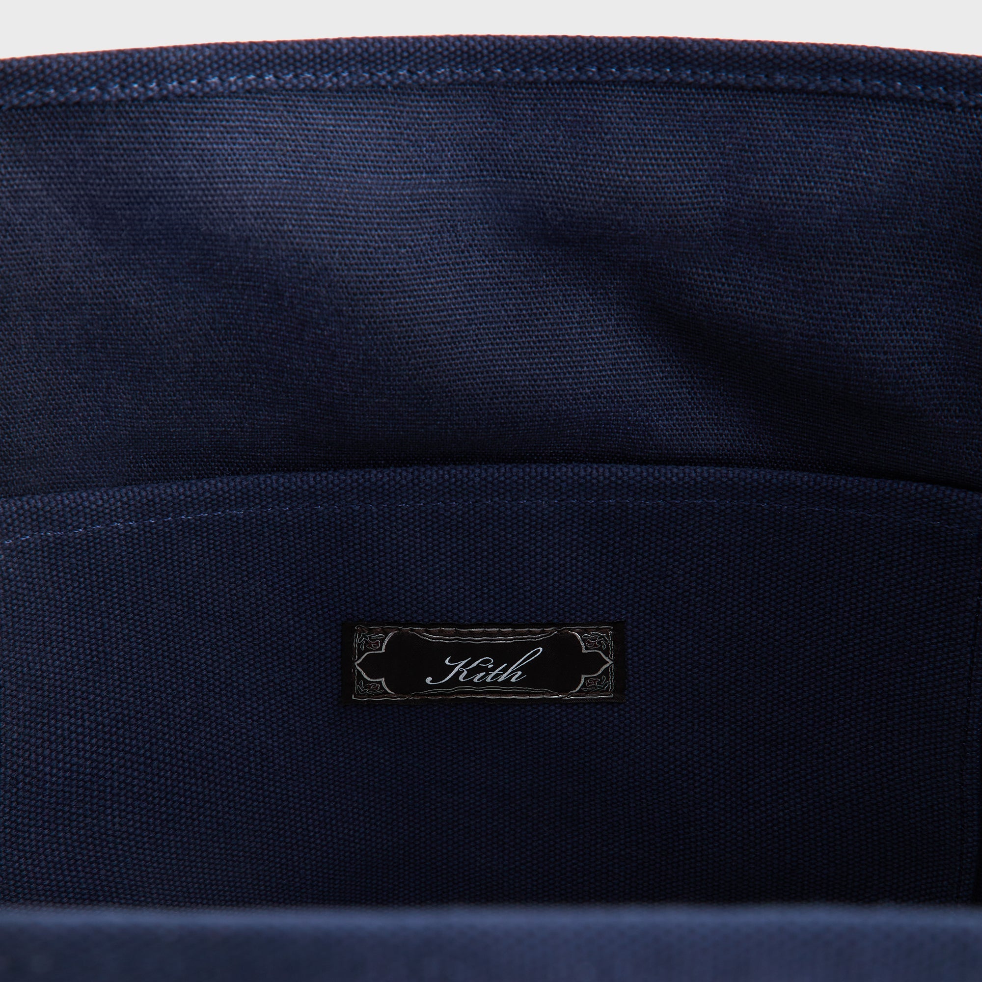 Kith Embroidered Canvas Tote Bag - Nocturnal – Kith Japan