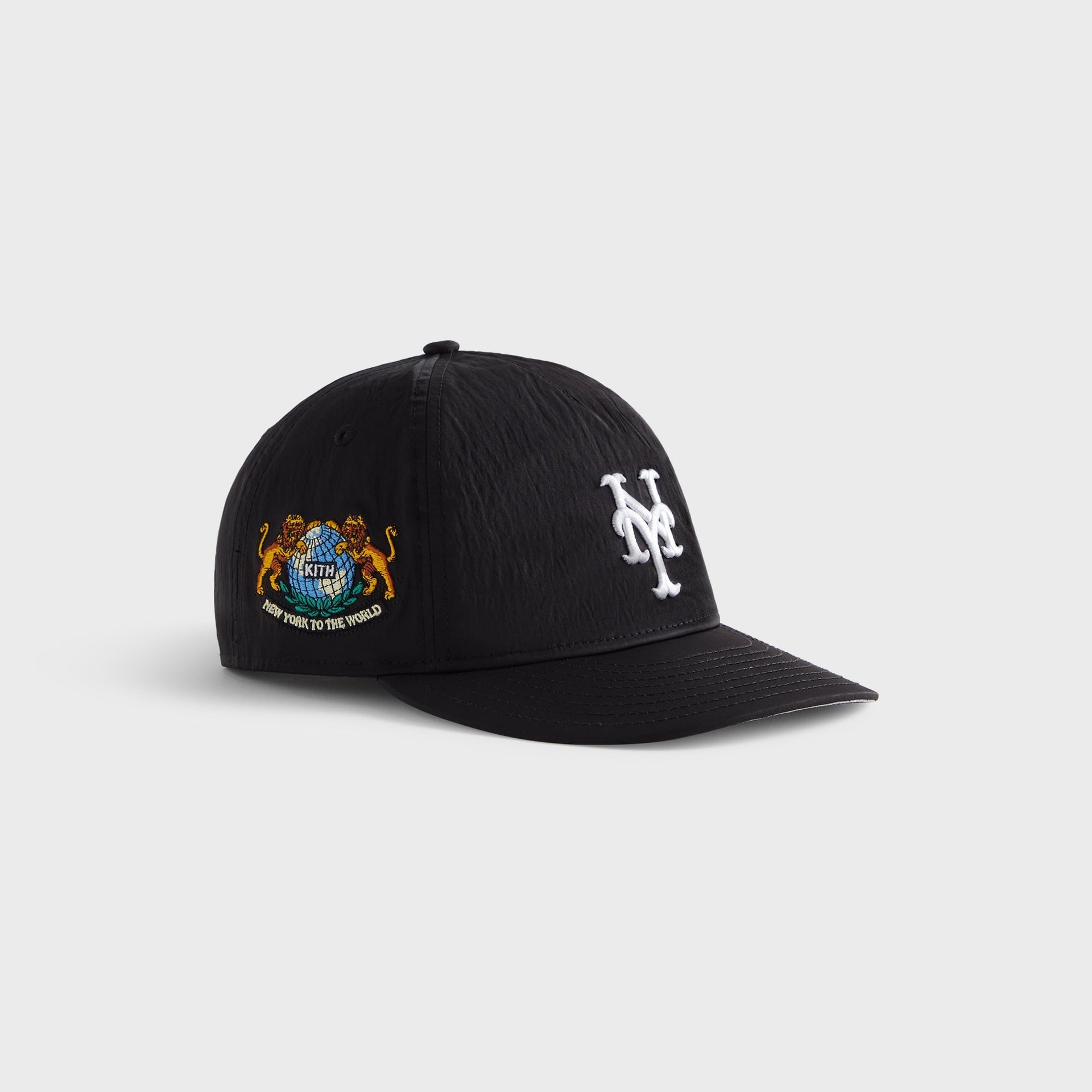 Kith & New Era for the New York Mets Nylon 9FIFTY A-Frame Snapback - Black