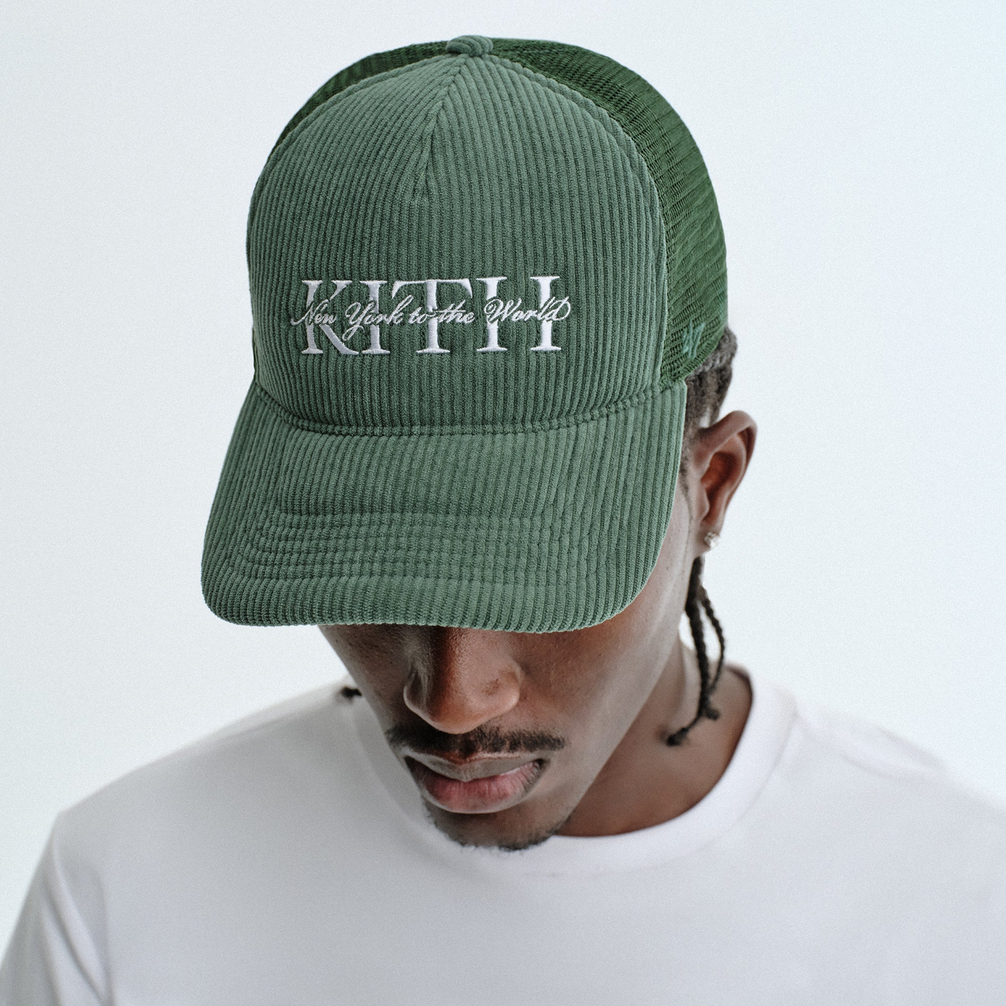 kith セットアップ　グリーン　Mサイズ KITH ベロア ルイトラックジャケットStadiumメンズ セットアップ (KITH