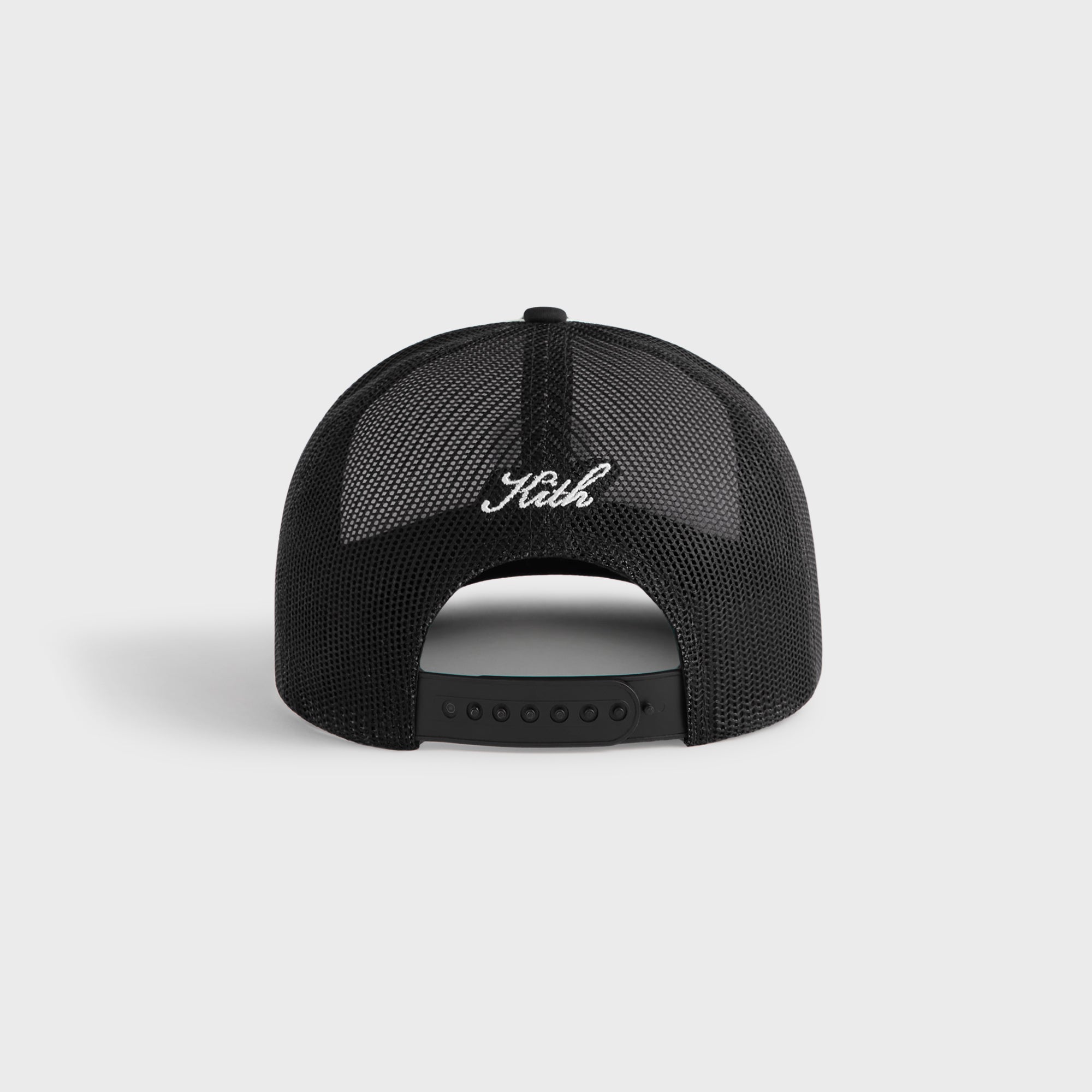 Kith Polyester Foam Apple Crest Embroidery Nolan Trucker Hat
