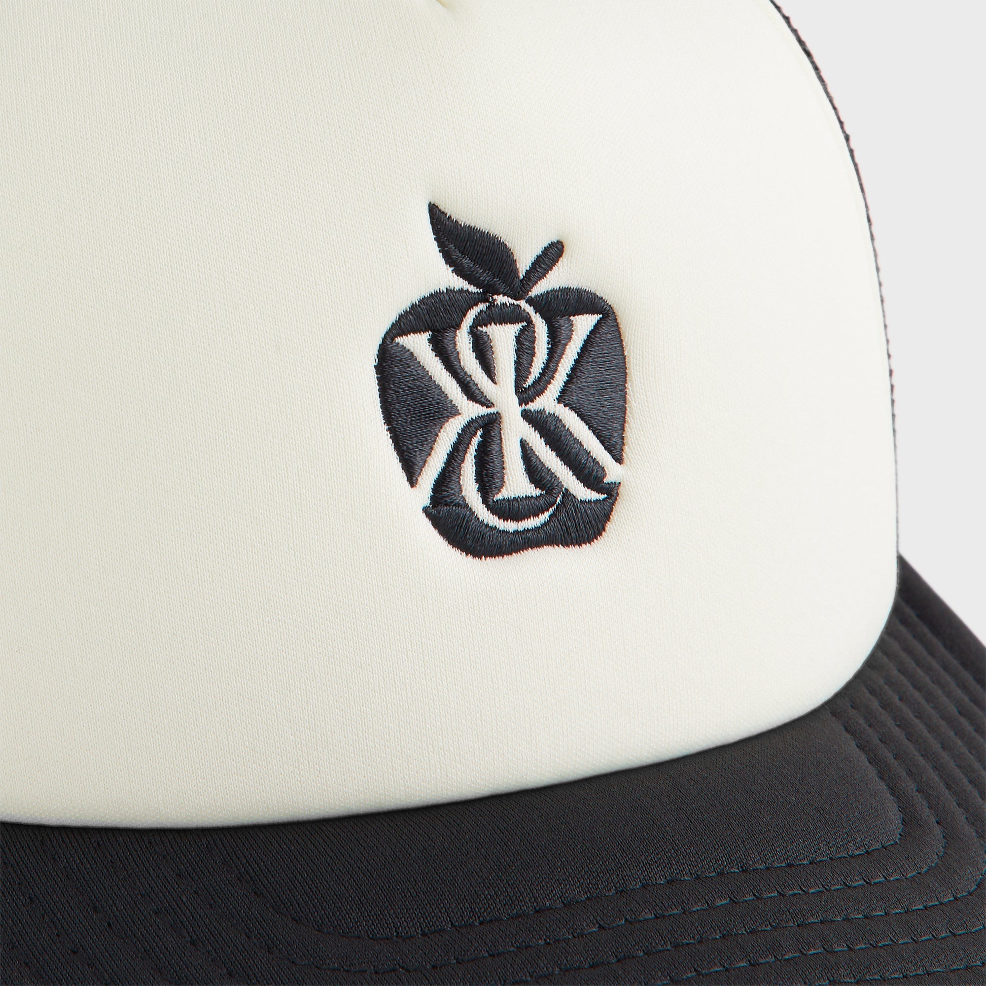 Kith Polyester Foam Apple Crest Embroidery Nolan Trucker Hat