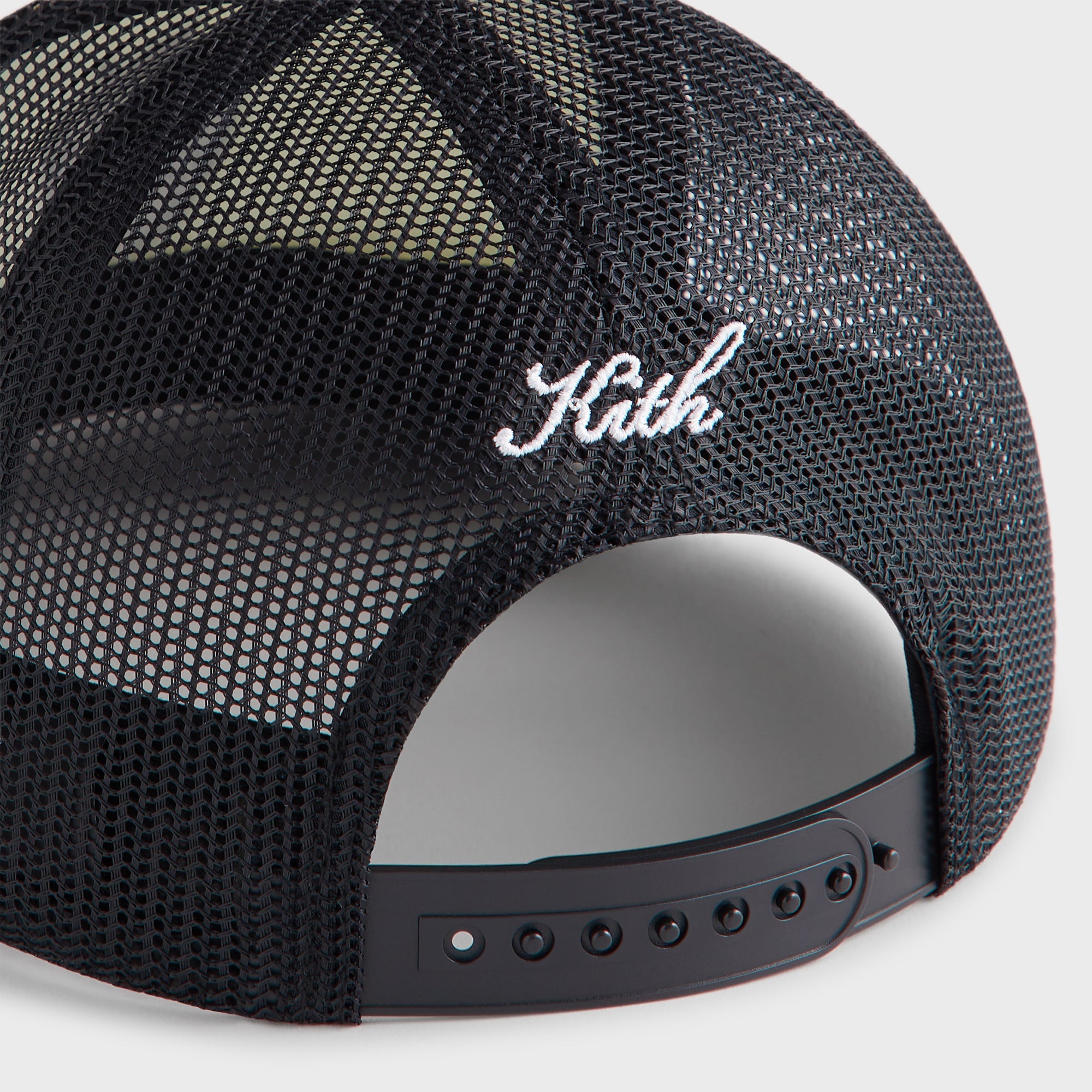 Kith Polyester Foam Apple Crest Embroidery Nolan Trucker Hat
