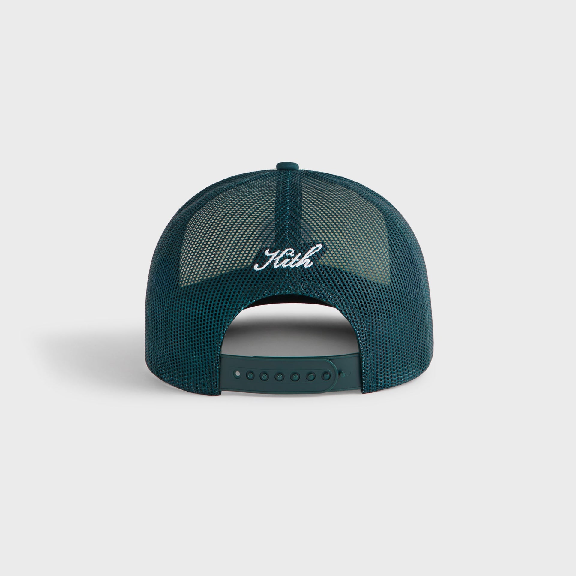 Kith Polyester Foam Apple Crest Embroidery Nolan Trucker Hat - Stadium