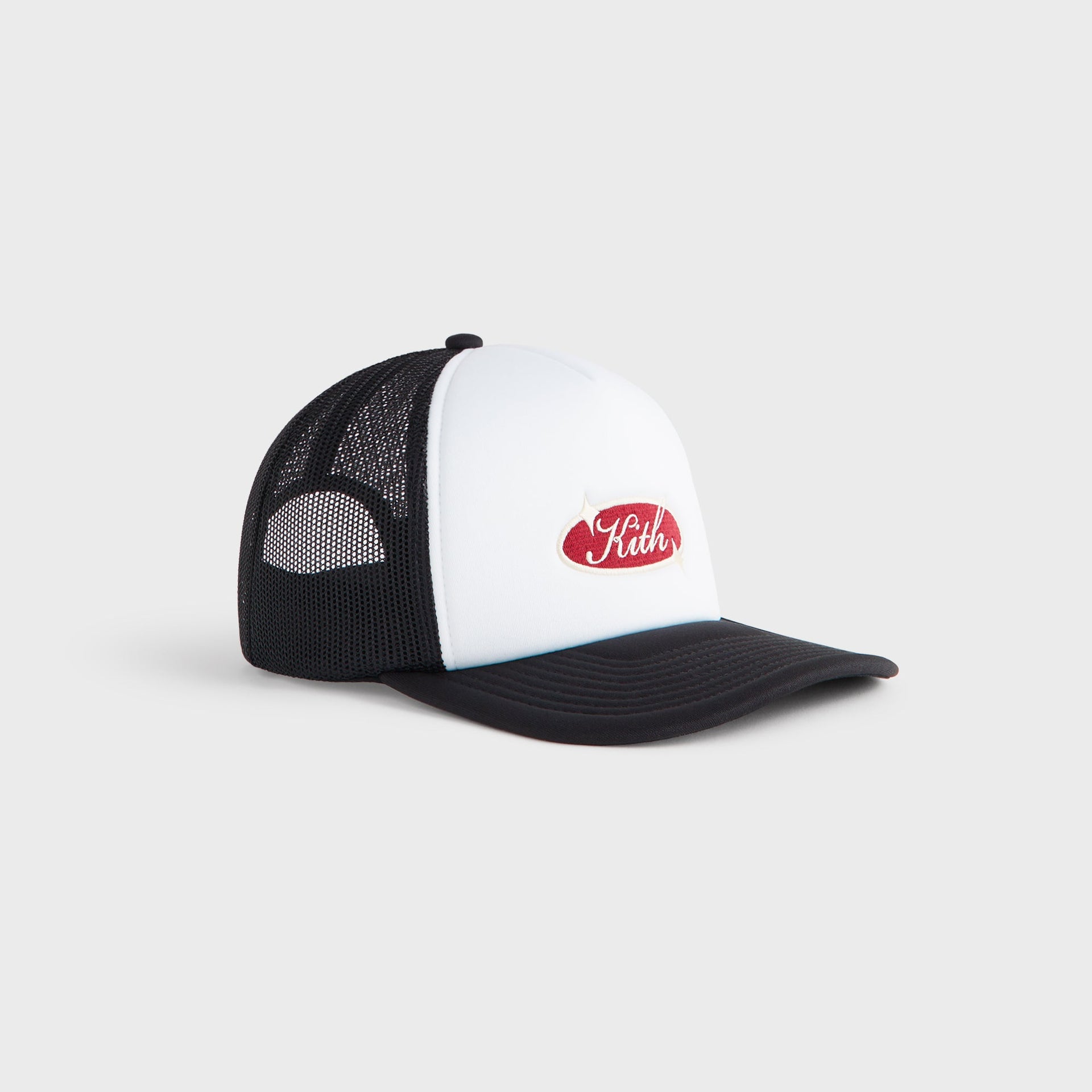 Kith Polyester Foam Nolan Trucker Hat - Black