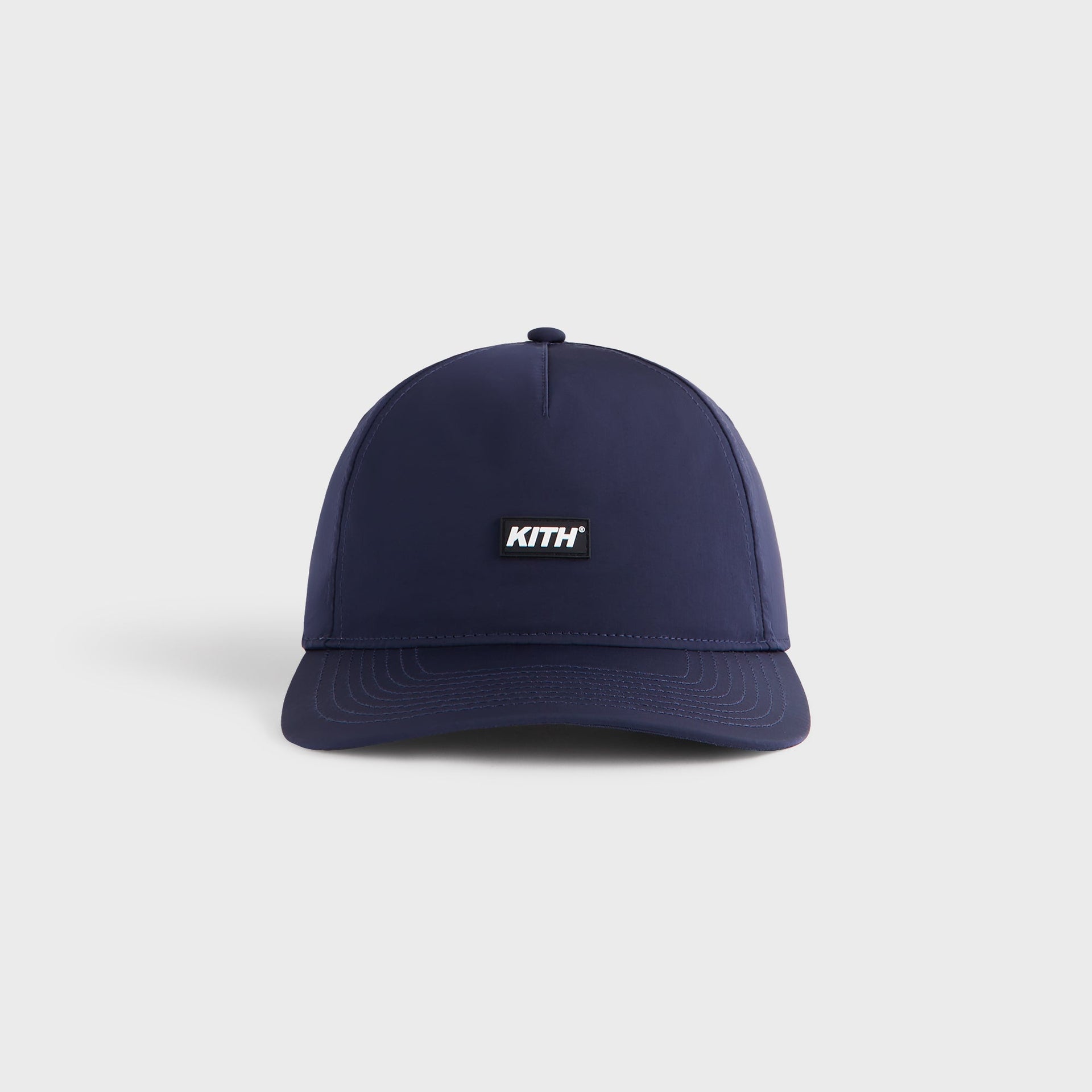 Kith Wrinkle Nylon Bay Low Pinch Crown Snapback - Nocturnal