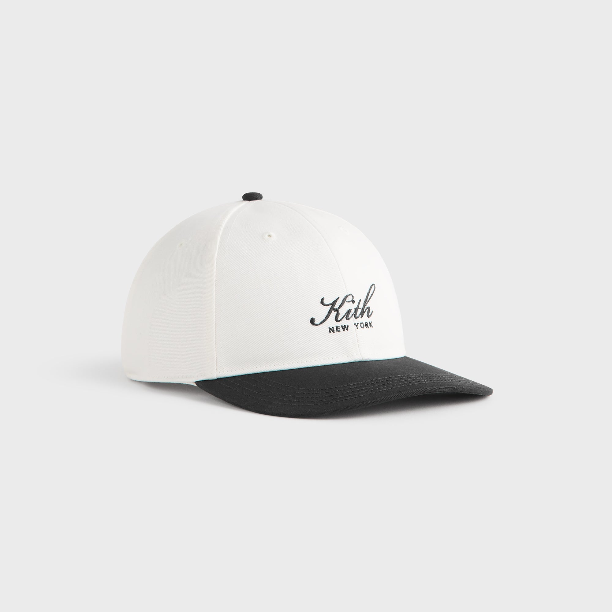 Kith Twill Two Tone New York Script Aaron Classic Cap - Black