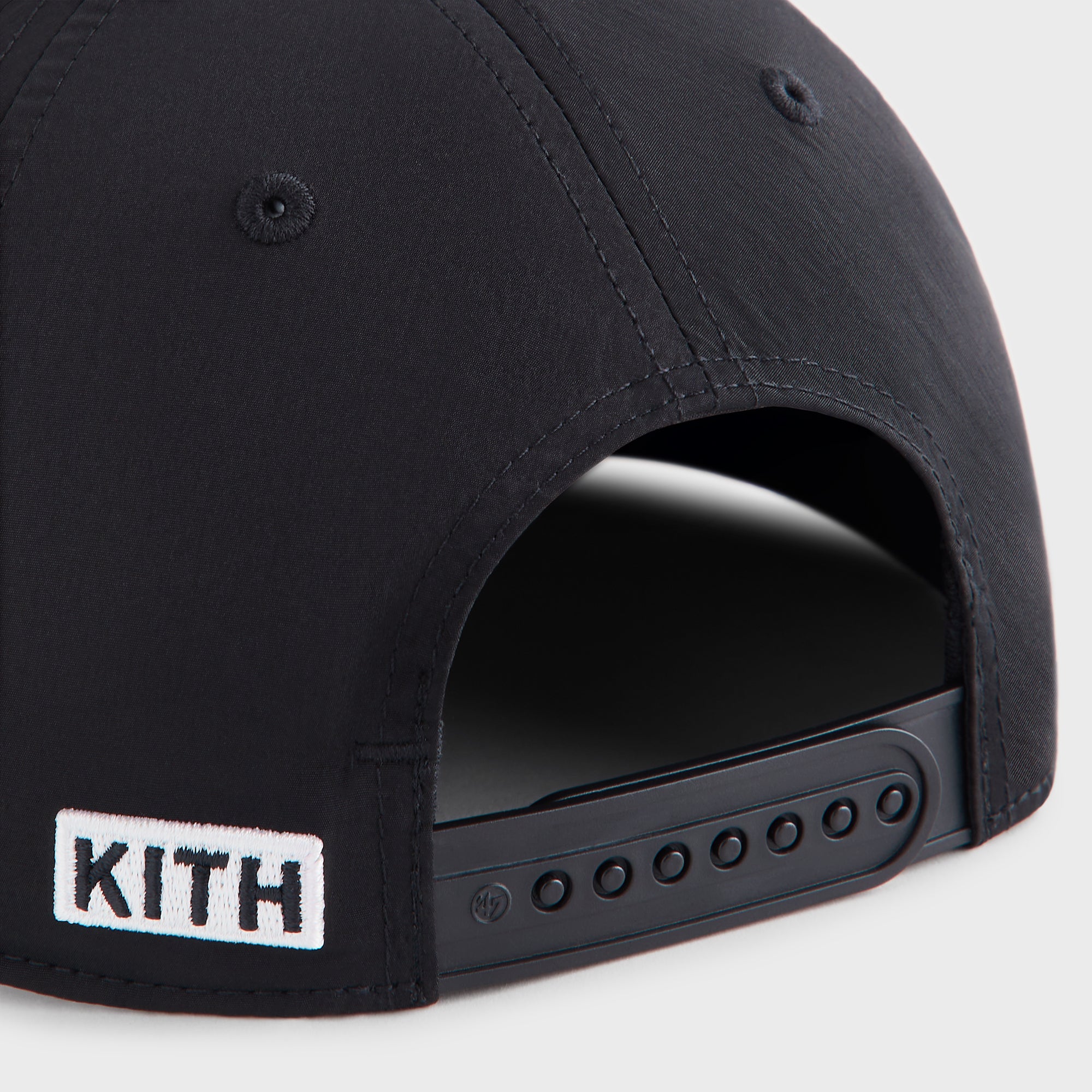 【絶品】KITH キス x ‘47 ブランドHitch Snapback Kith & '47 for the New York Rangers Nylon Hitch Snapback - Black