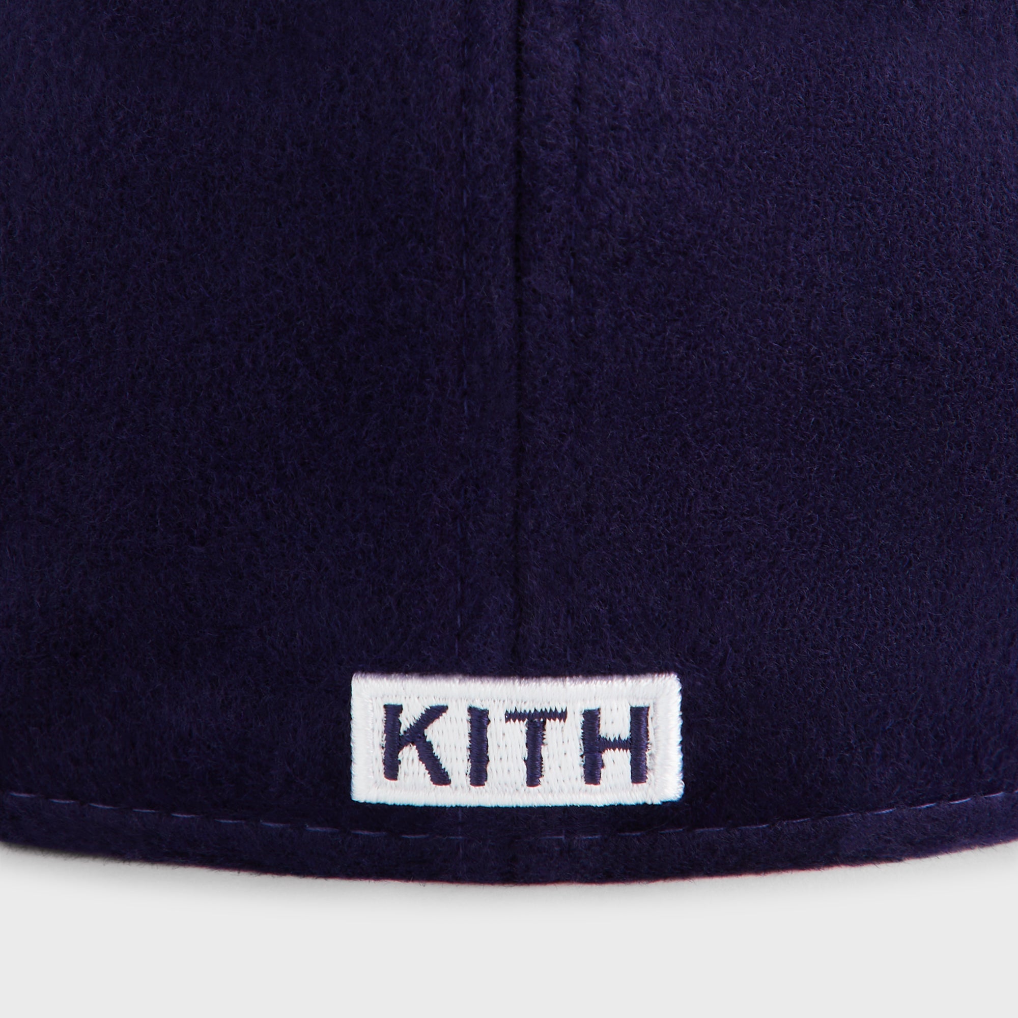 KITH New York Yankees キャップ ネイビー Kith & New Era for the New York Yankees Melton Wool 59FIFTY Low