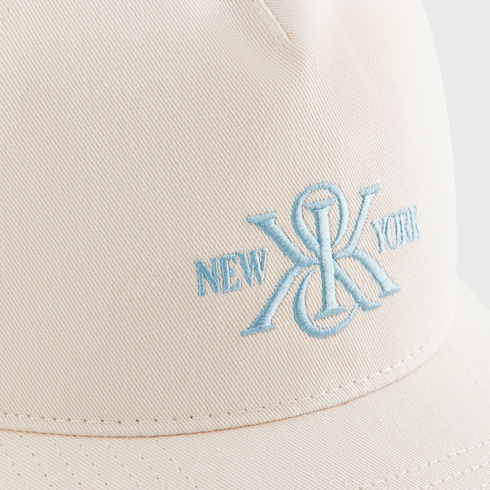 Kith K&K New York Twill Bay Low Pinch Crown Snapback - Muslin