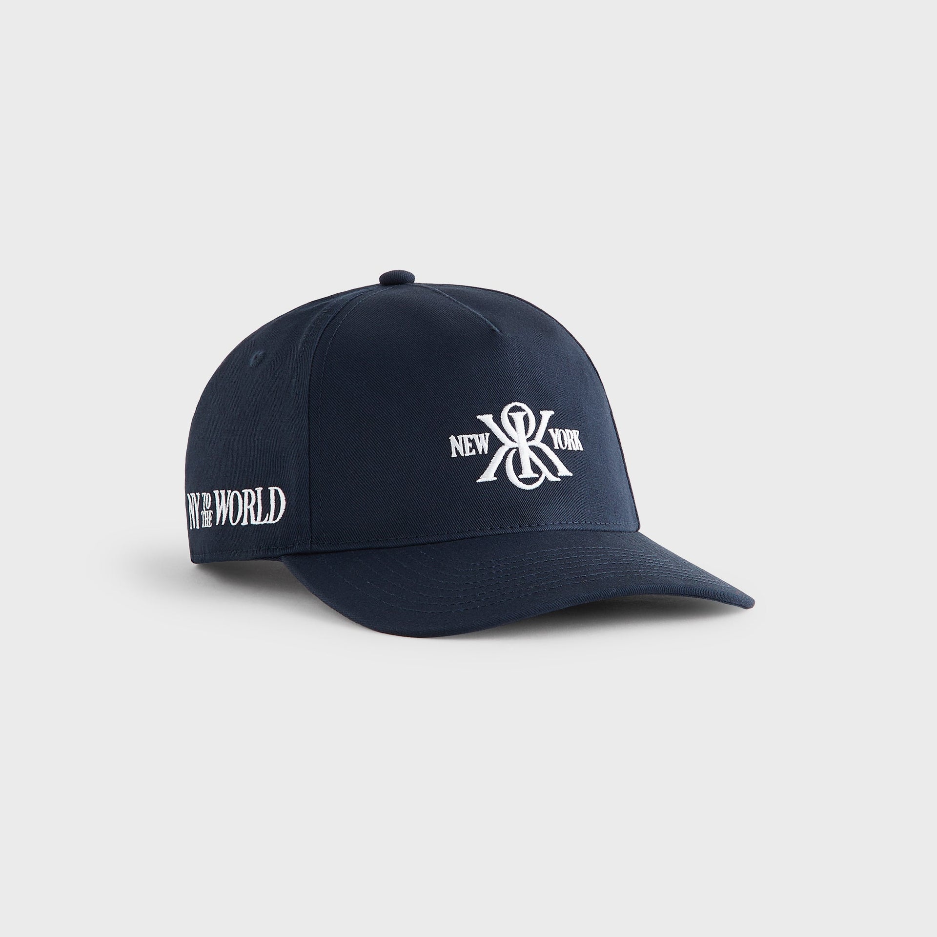 Kith K&K New York Twill Bay Low Pinch Crown Snapback - Nocturnal