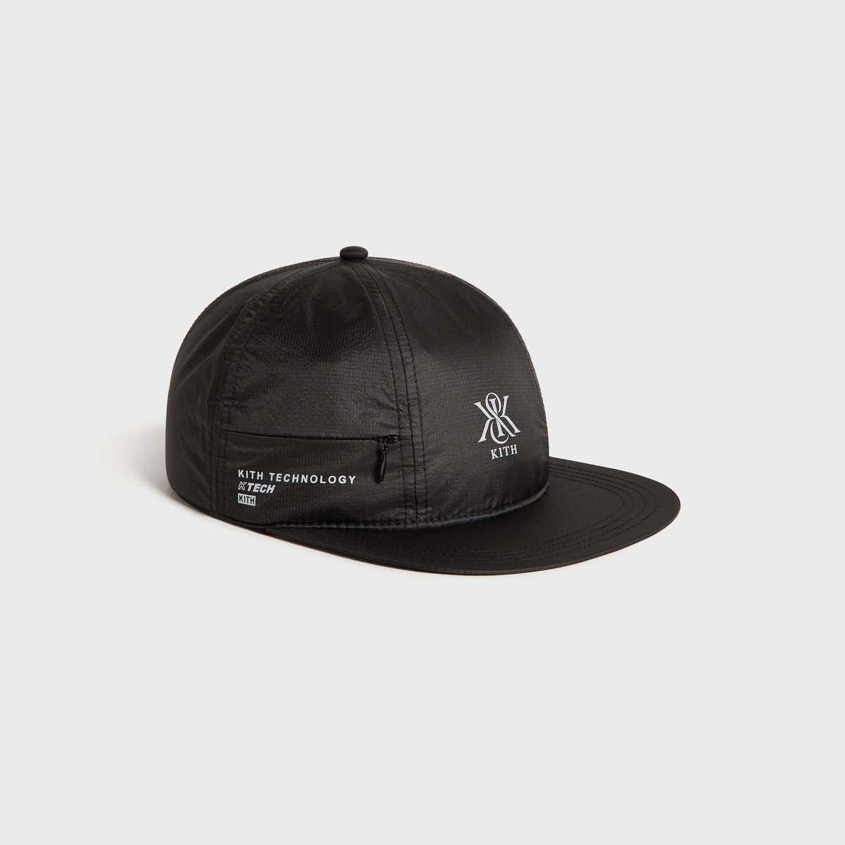 Kith Nylon Ripstop Marathon Cap - Black - PH