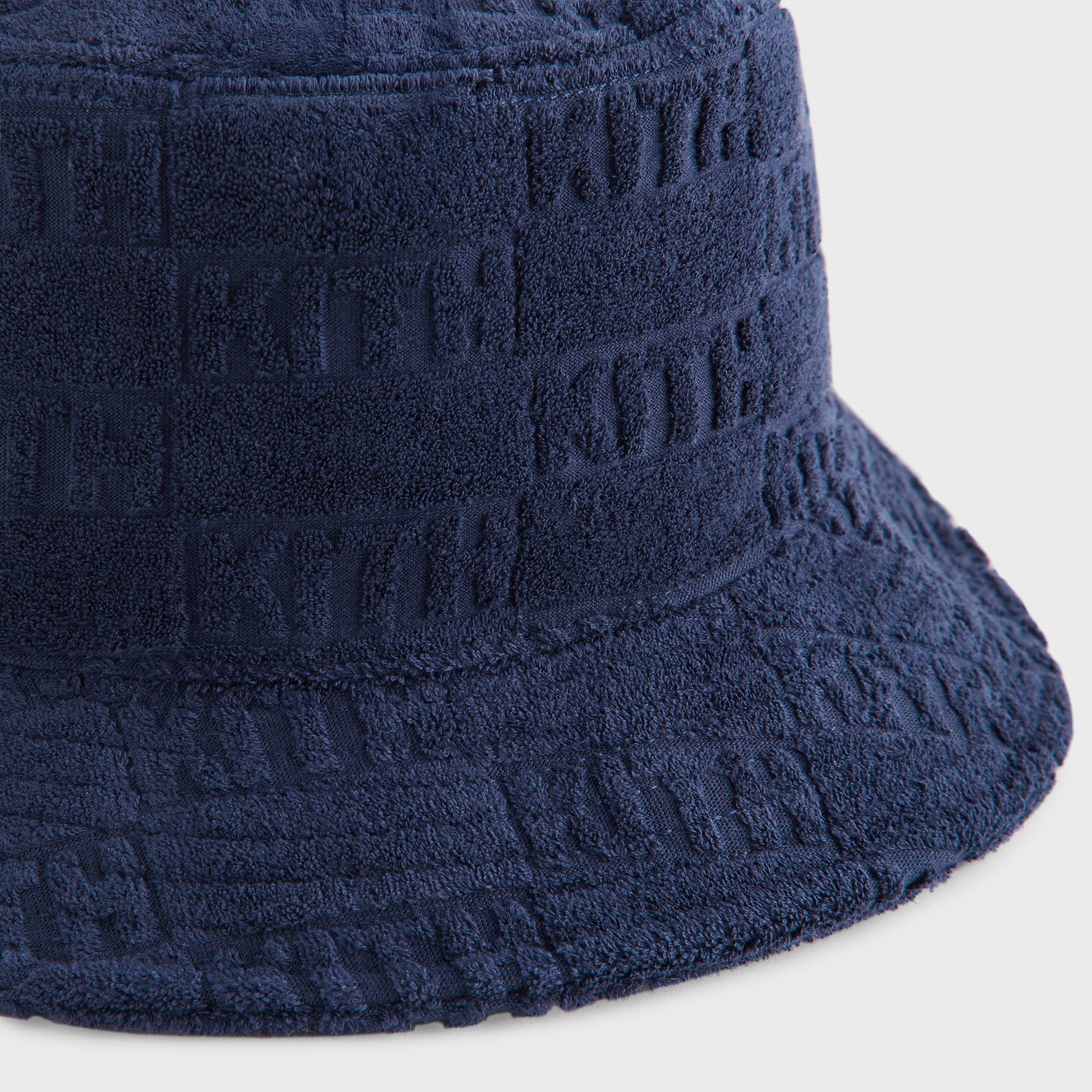 Kith Classic Logo Towel Terry Dawson Bucket Hat - Nocturnal - PH