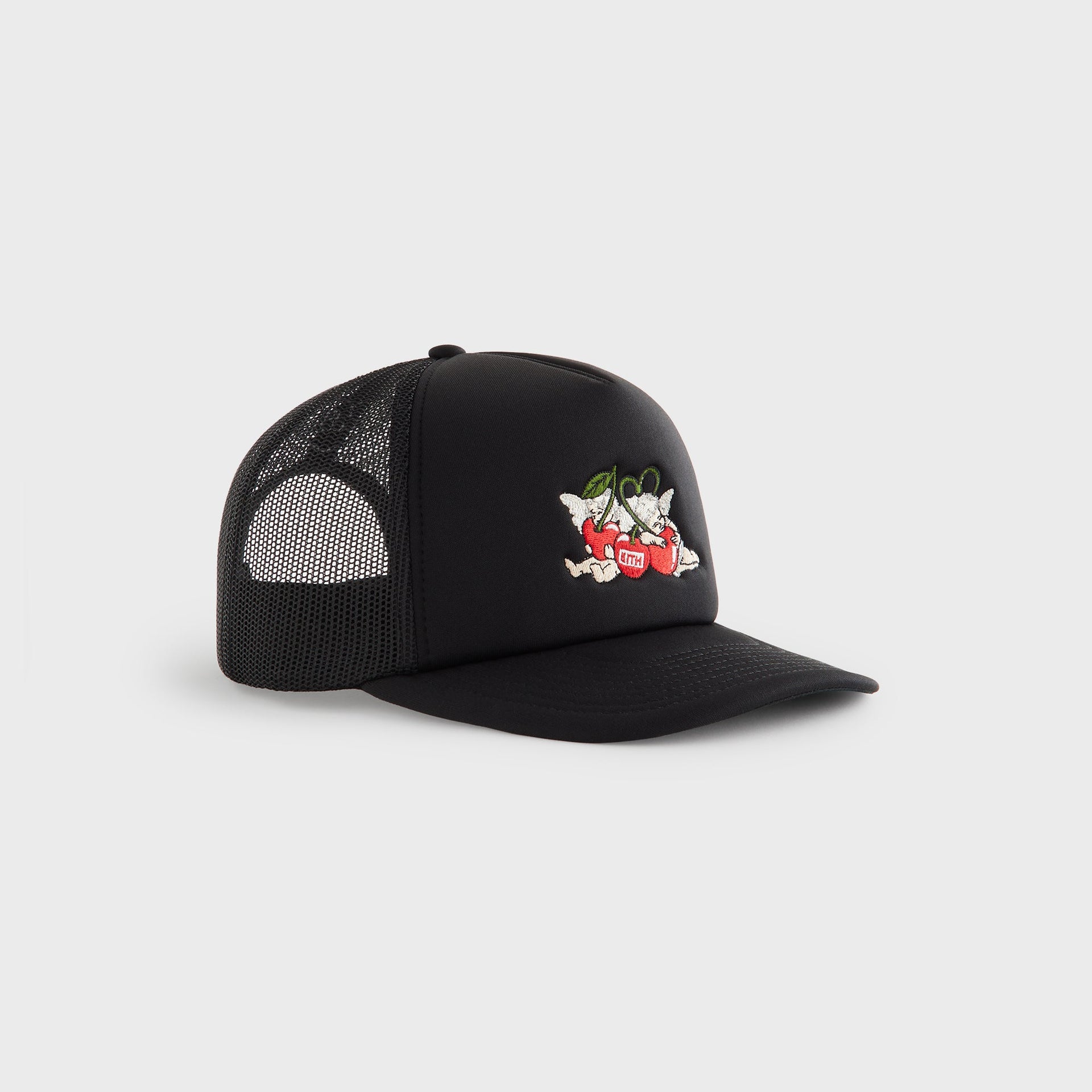 Kith Cherry Bunch Nolan Trucker Hat - Black
