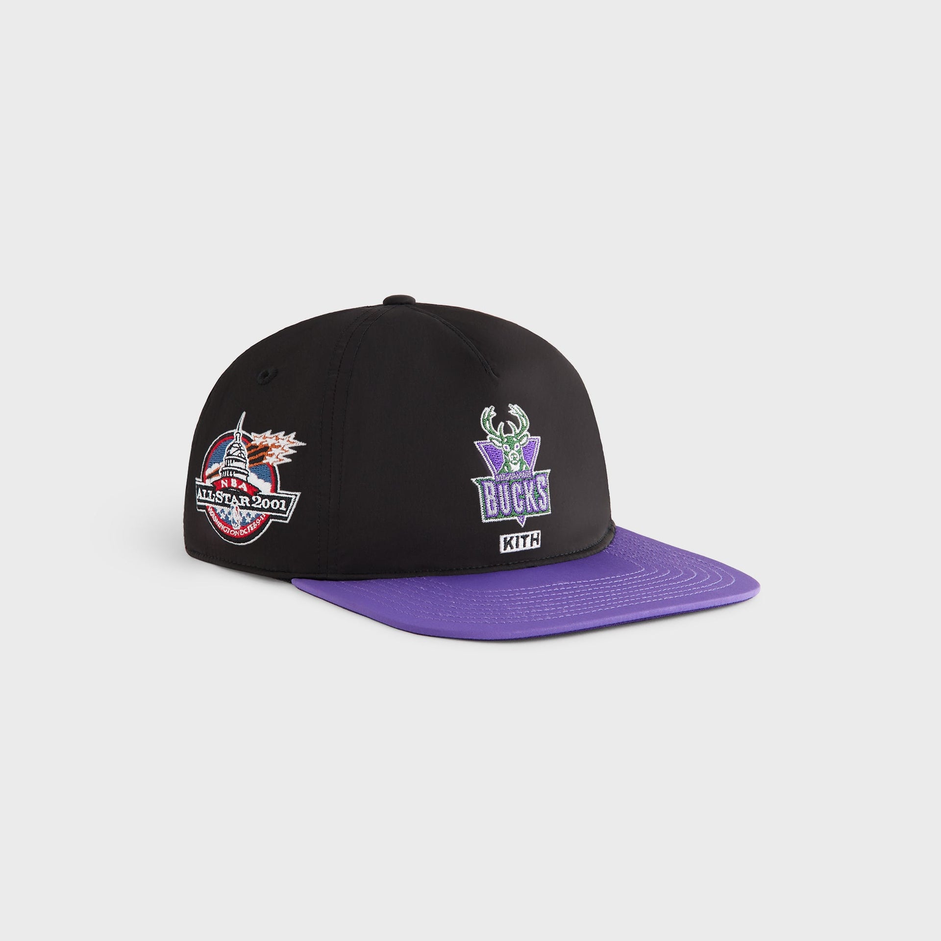 Kith & '47 for NBA All-Star Milwaukee Bucks SL Hitch Snapback - Black
