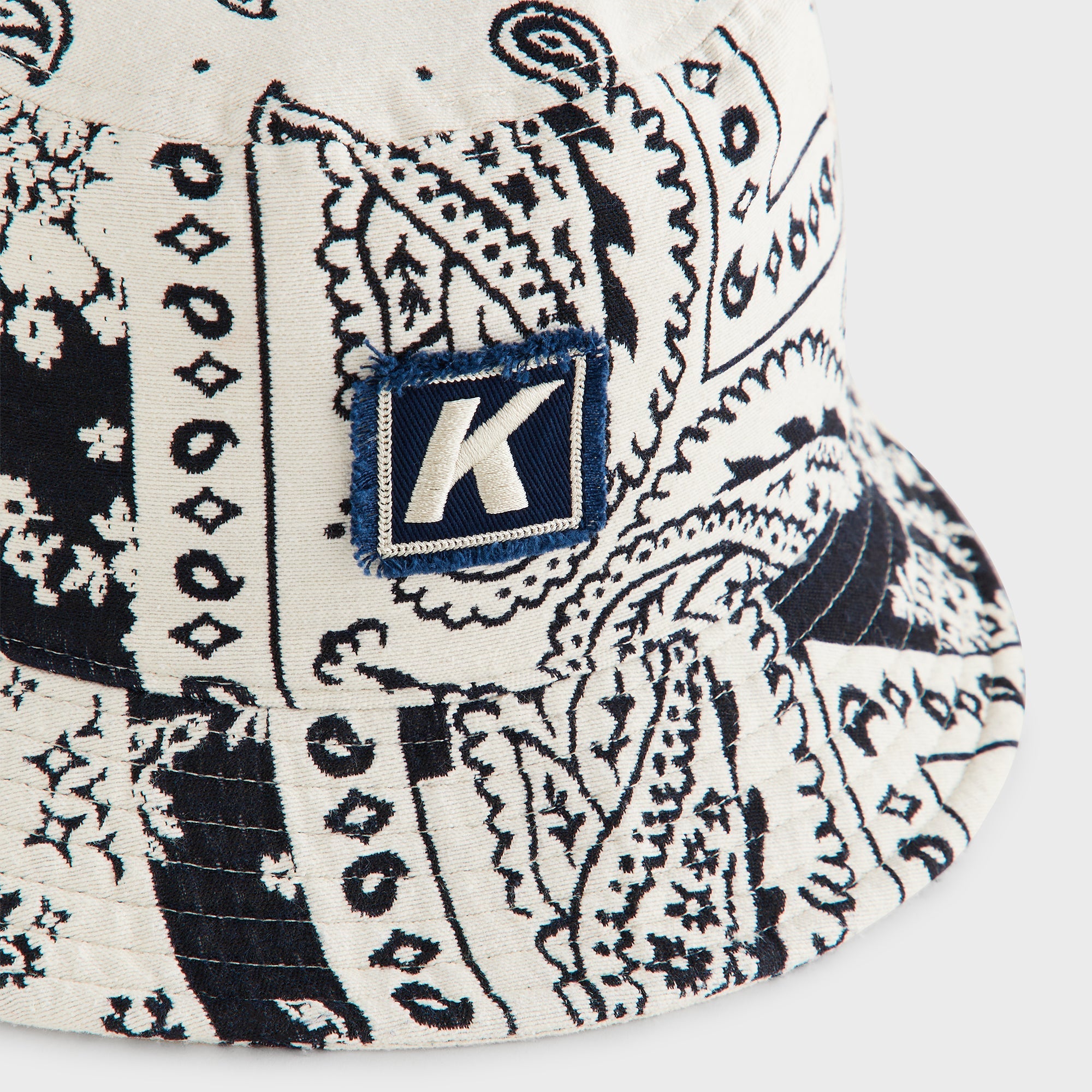 Kith Bandana Jacquard Dawson Bucket Hat - Nocturnal - PH – Kith Japan
