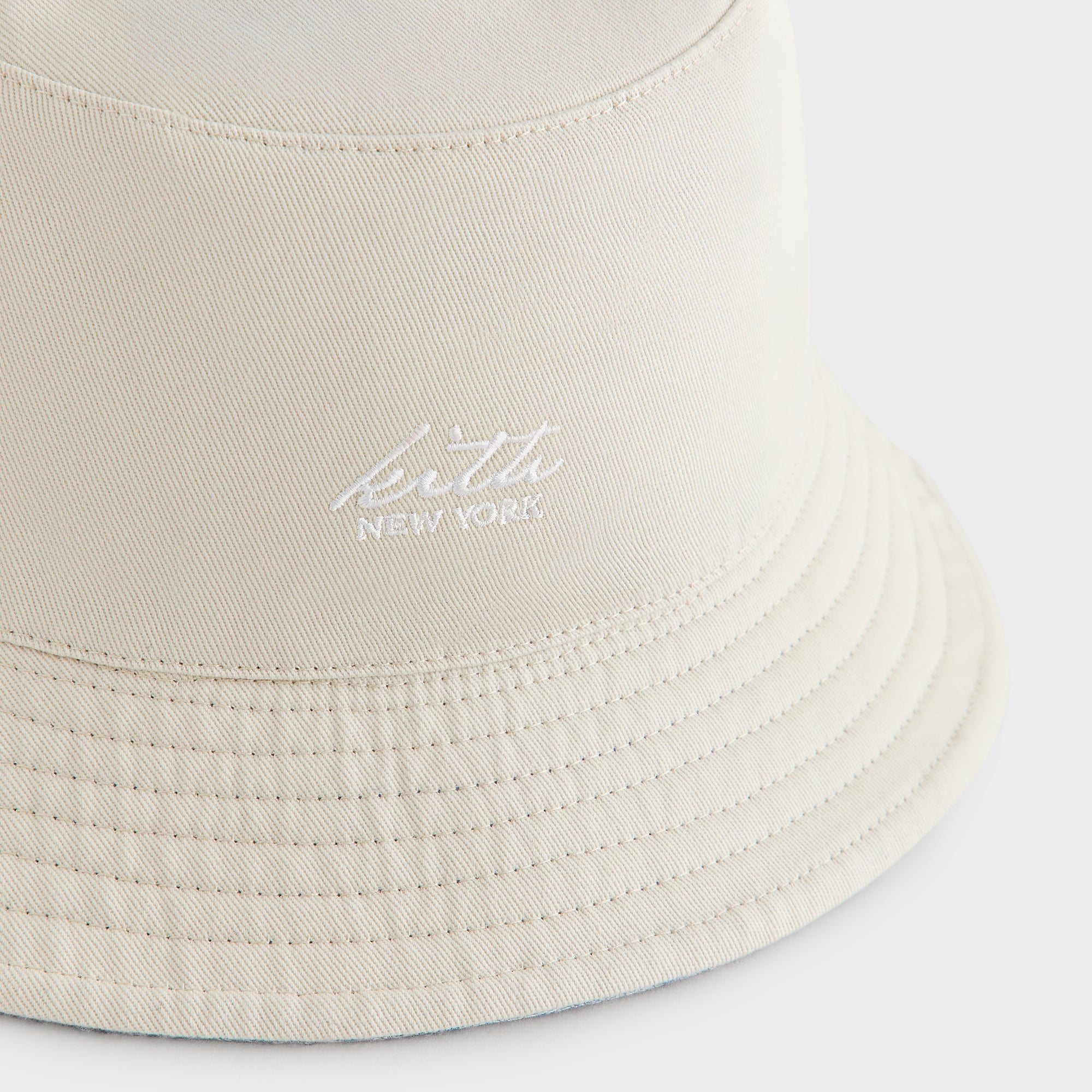 Kith Heather Jacquard Canvas Reversible Dawson Bucket Hat - Light