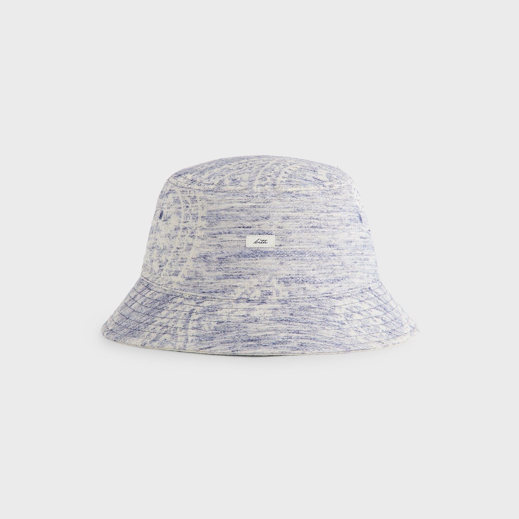 KITH バケハ F Kith Heather Jacquard Canvas Reversible Dawson Bucket Hat - Light