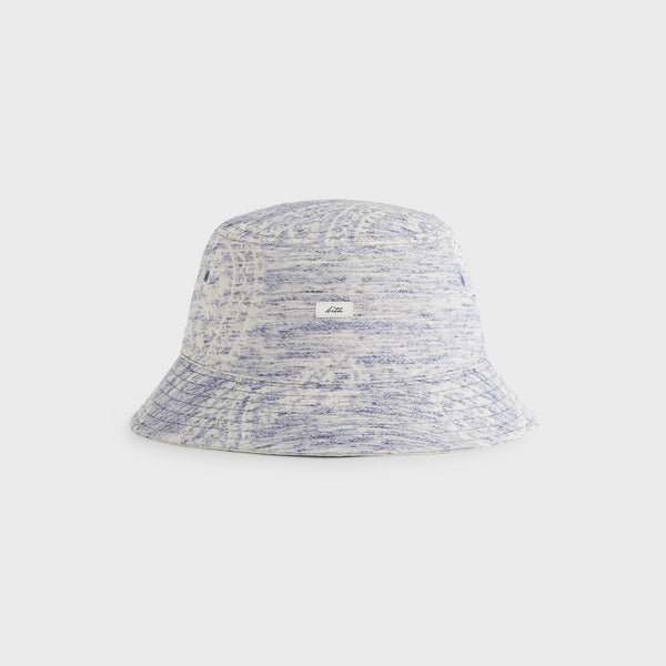Kith Heather Jacquard Canvas Reversible Dawson Bucket Hat - Light
