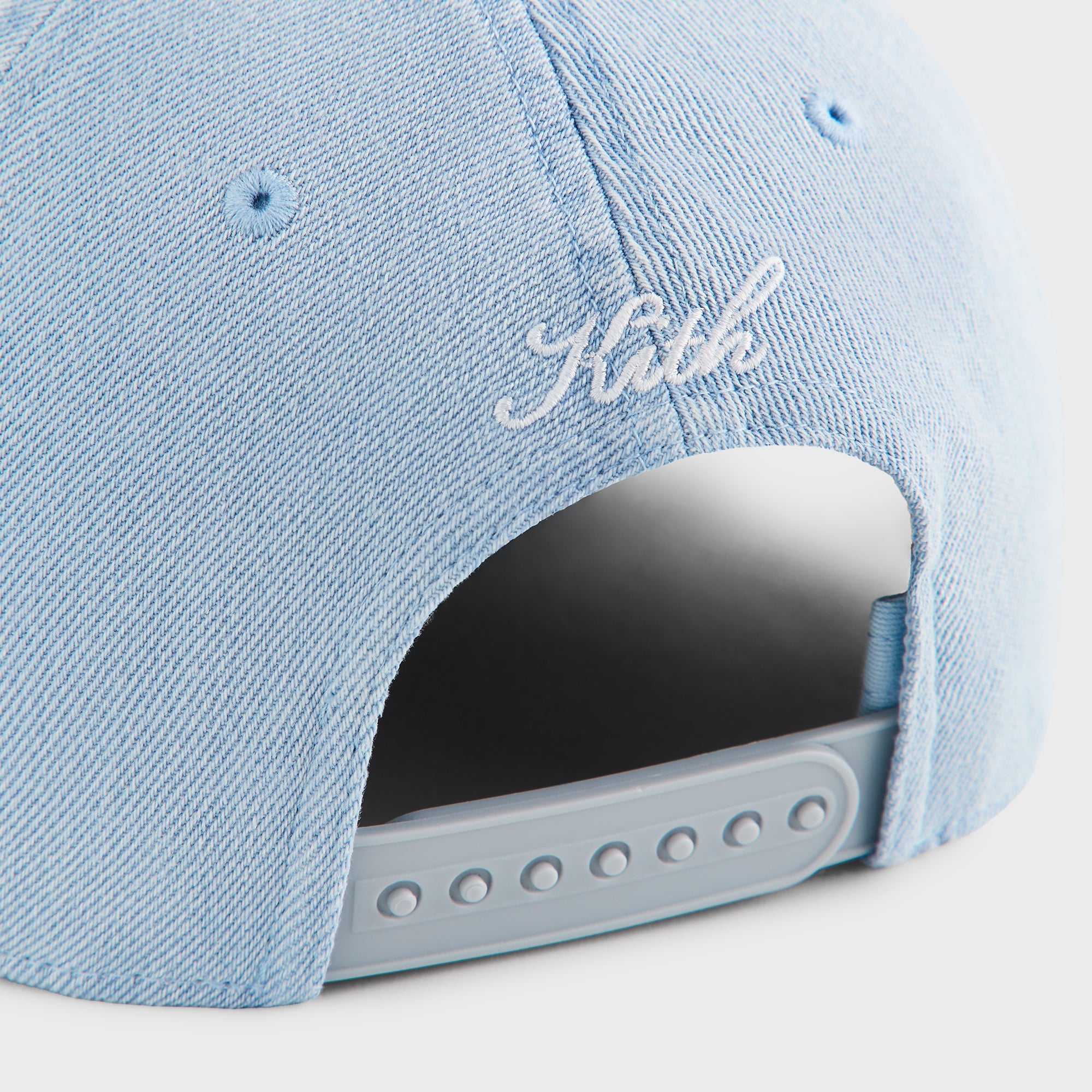 Kith Denim Bay Low Pinch Crown Snapback - Light Indigo – Kith Japan