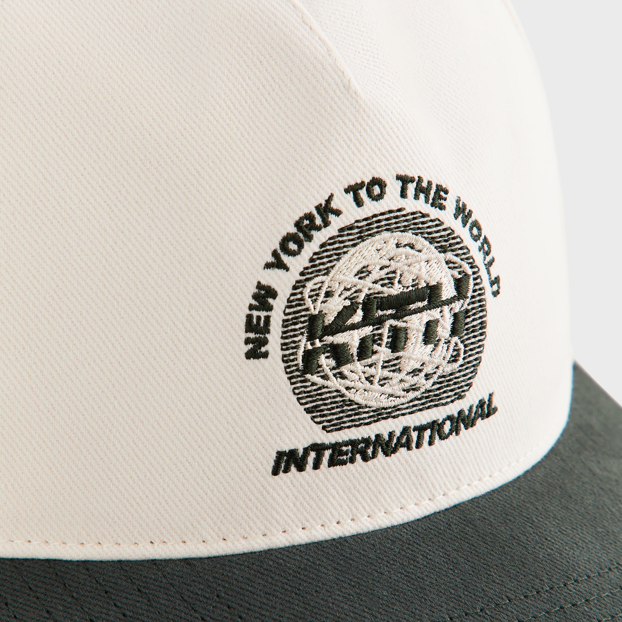 Kith Brushed Twill Bay Low Pinch Crown Cap - Stadium - PH – Kith Japan