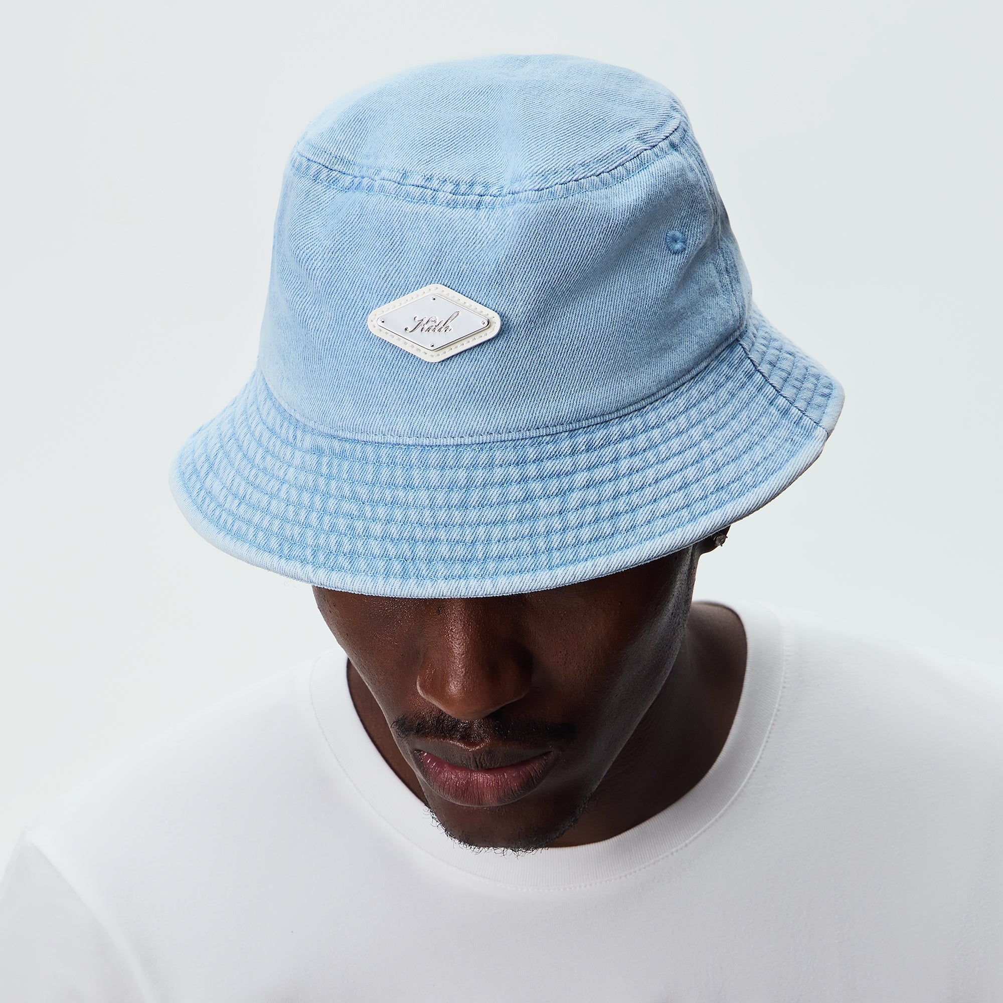 Kith Light Indigo Denim Dawson Bucket Hat - Light Indigo – Kith Japan