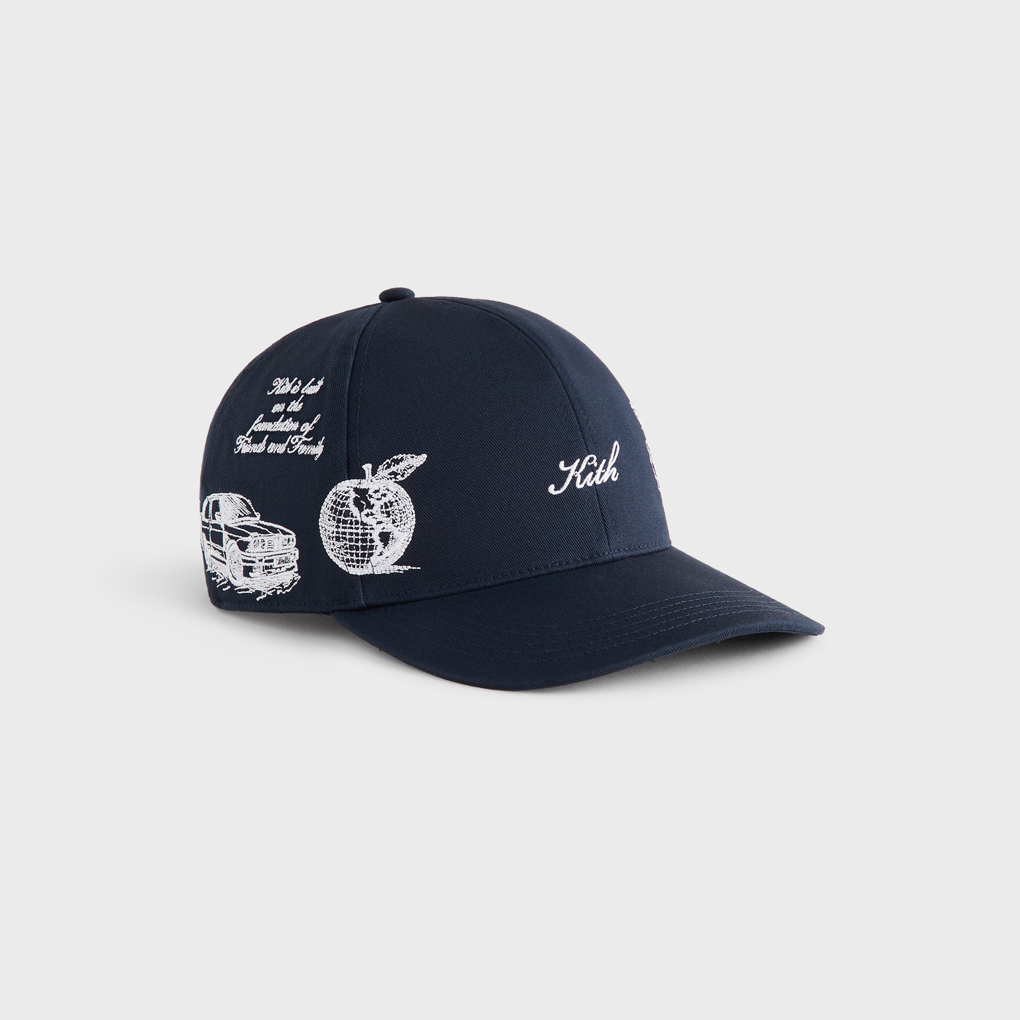 Kith Twill Printed Aaron Classic Cap - Nocturnal – Kith Japan