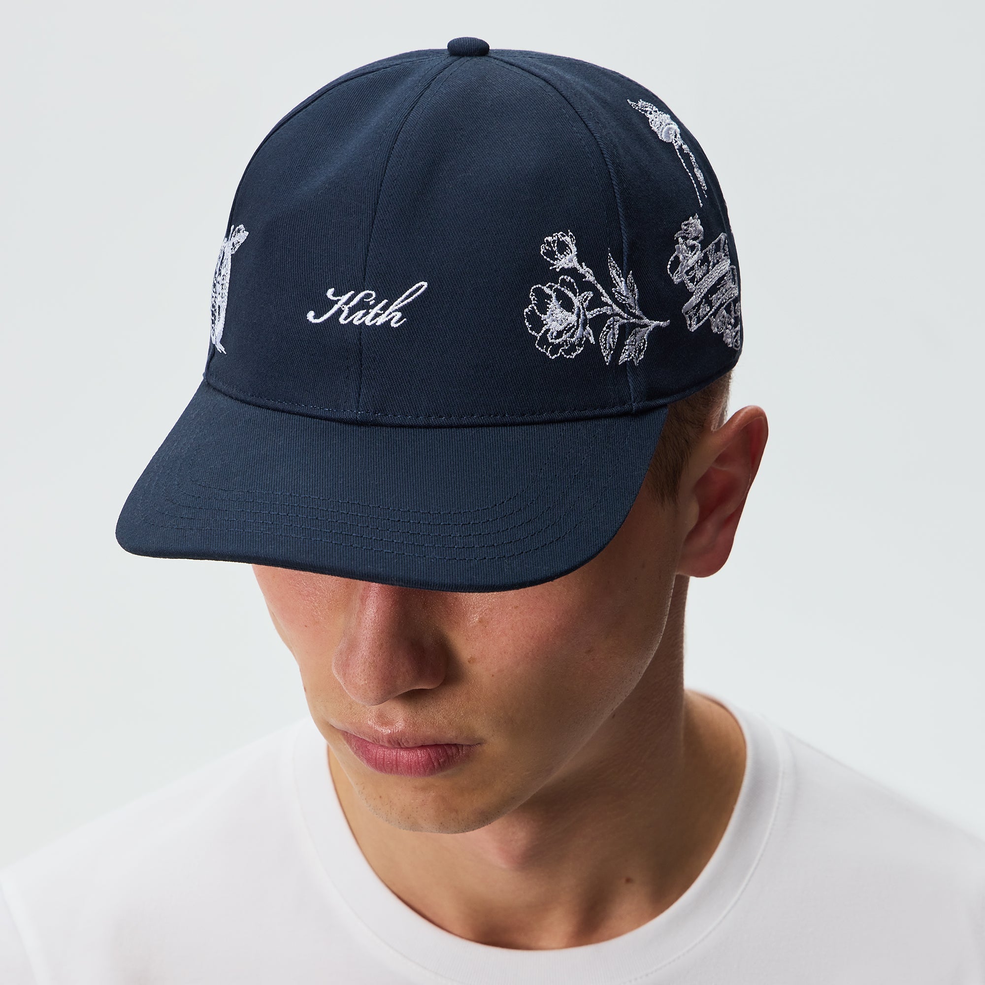 Kith Twill Printed Aaron Classic Cap - Nocturnal - PH – Kith Japan
