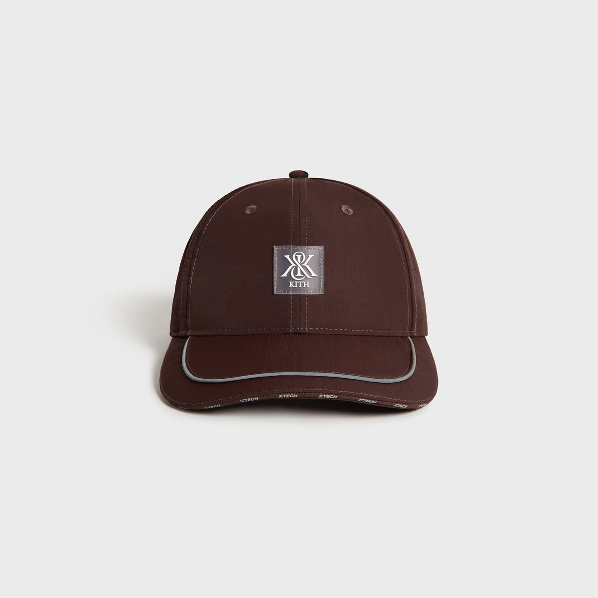 Kith Wrinkle Nylon Pieced Classic Cap - Hickory