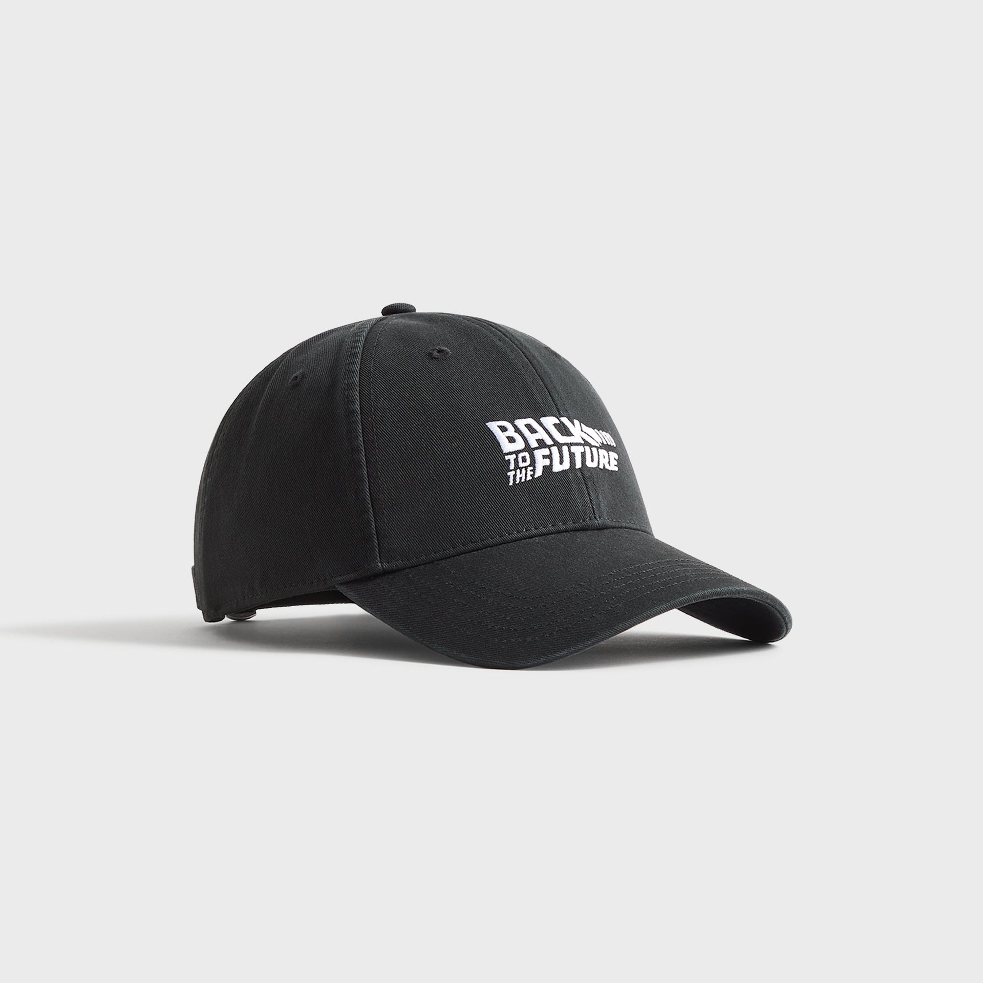 Kith for Back to the Future Twill Classic Cap - Black
