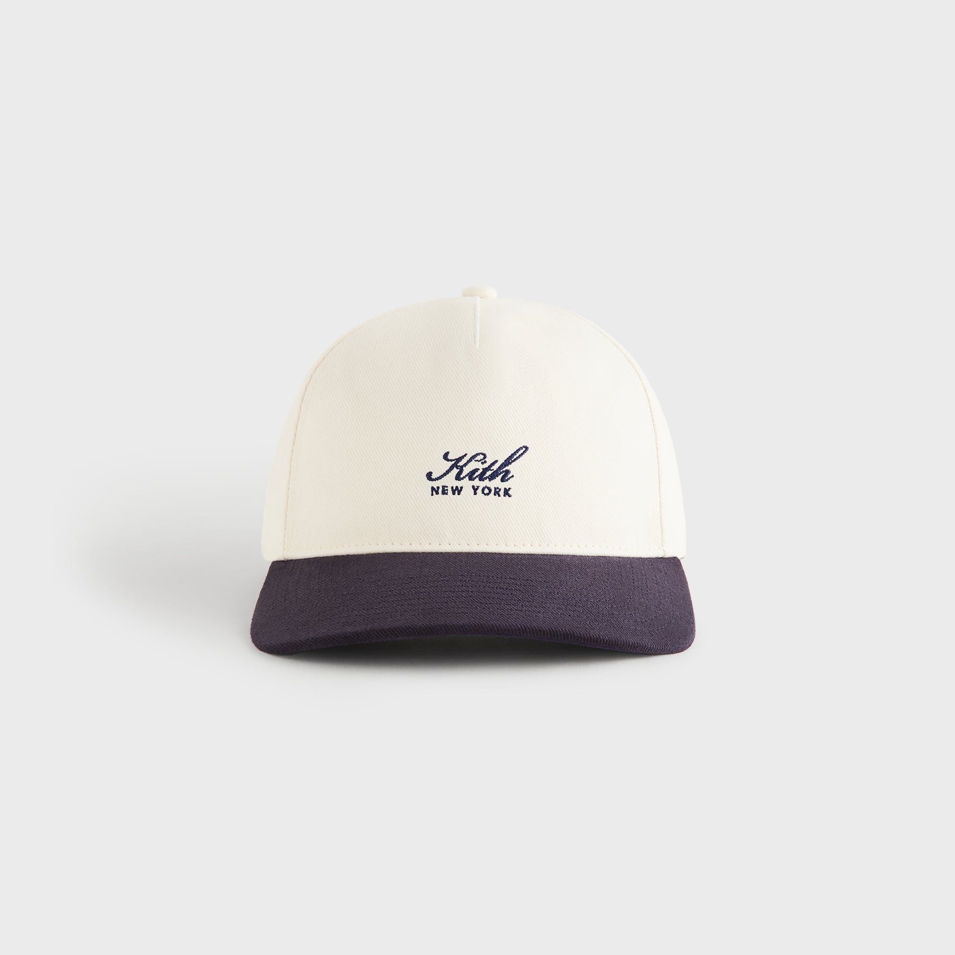 Kith Script Brushed Twill Bay Low Pinch Crown Cap - Nocturnal - PH