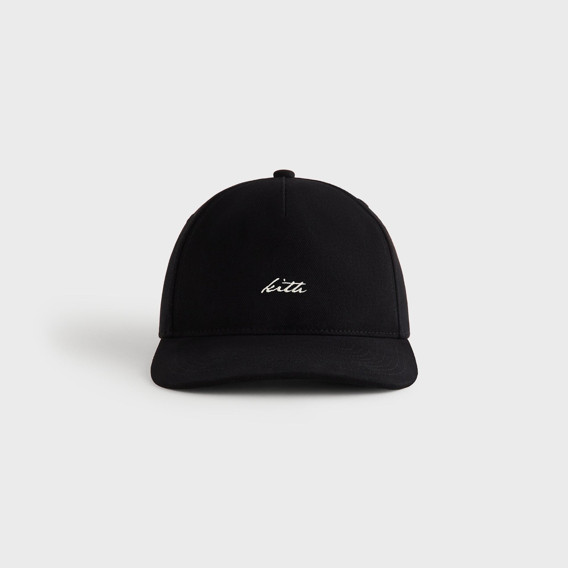 Kith Autograph Brushed Twill Bay Low Pinch Crown Cap - Black - PH