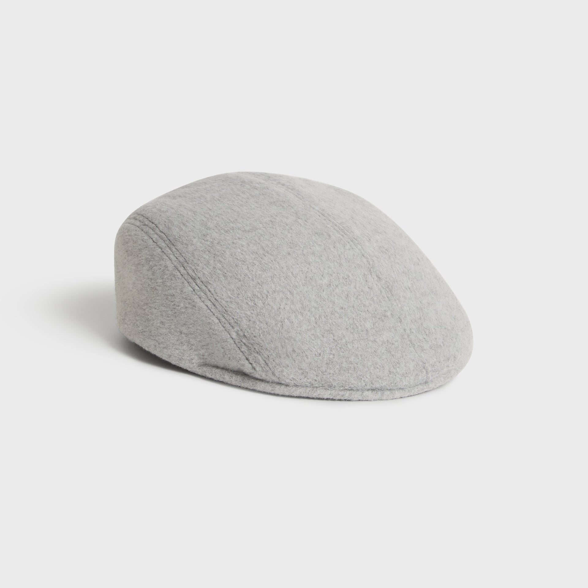 Kith Script Double-Face Wool Drivers Cap - Medium Heather Grey