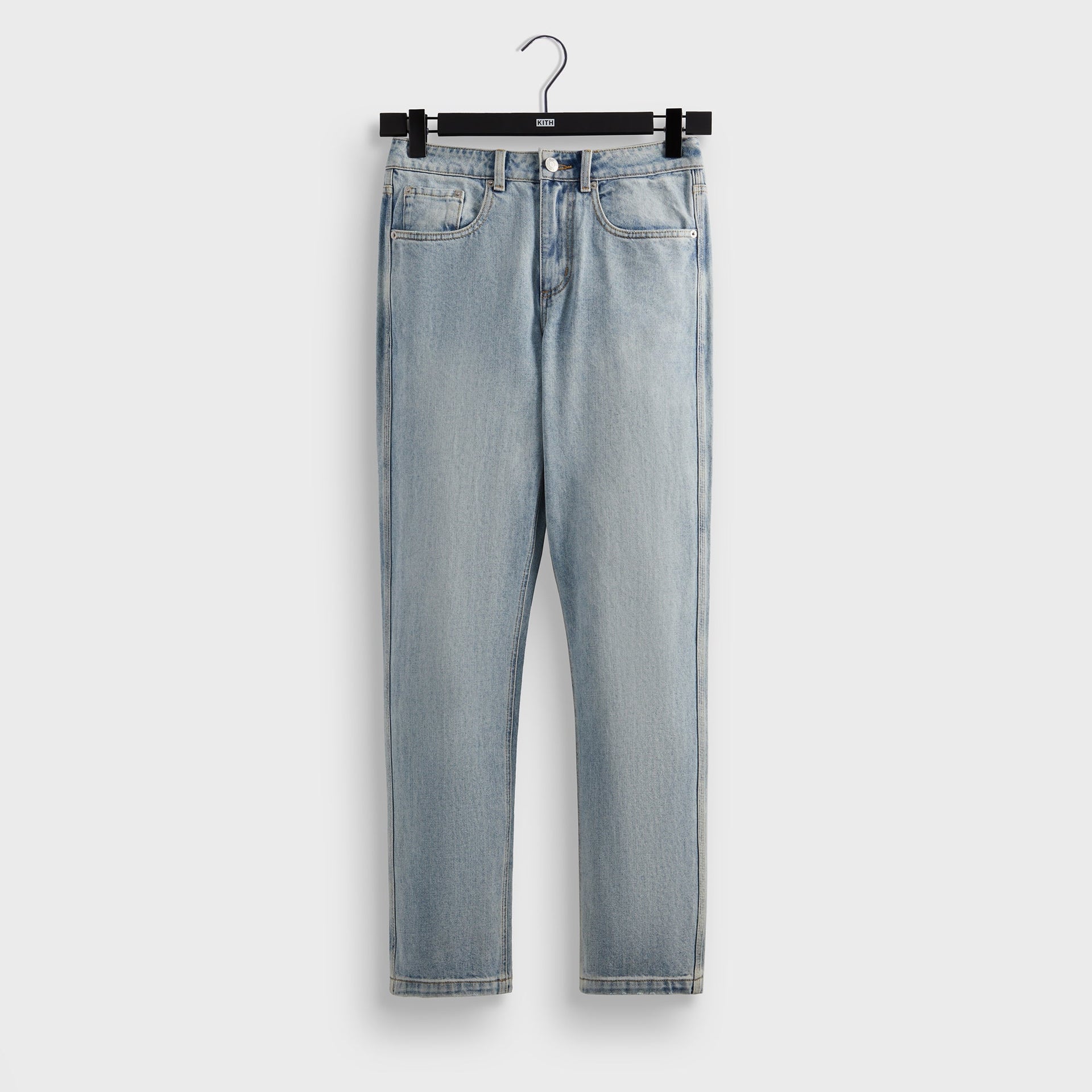Kith Centre Straight Jeans - Light Indigo