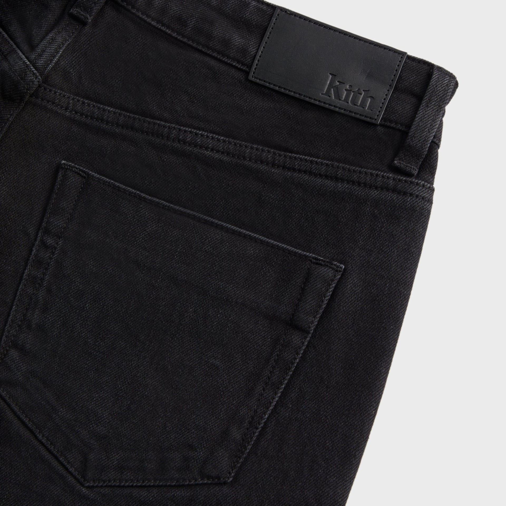 Kith Centre Straight Jeans - Black