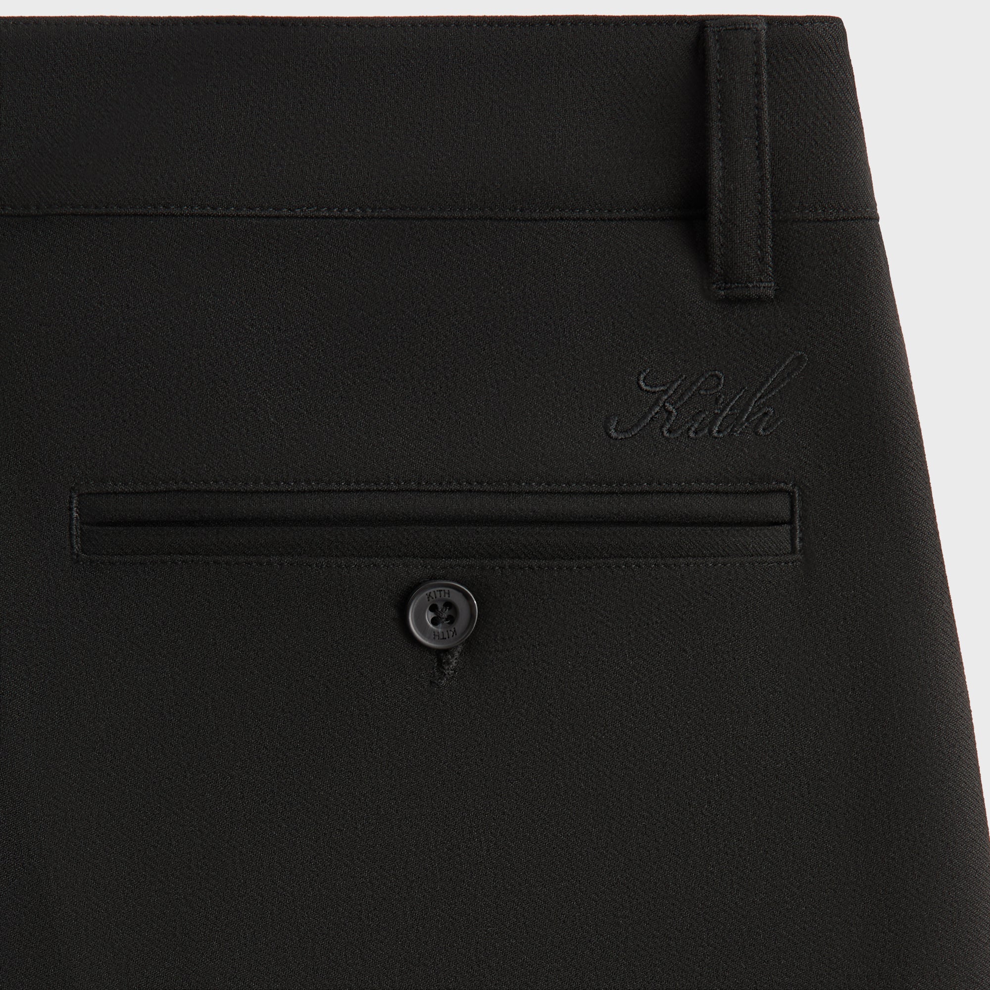 Kith Double Weave Lance Trouser - Black – Kith Japan