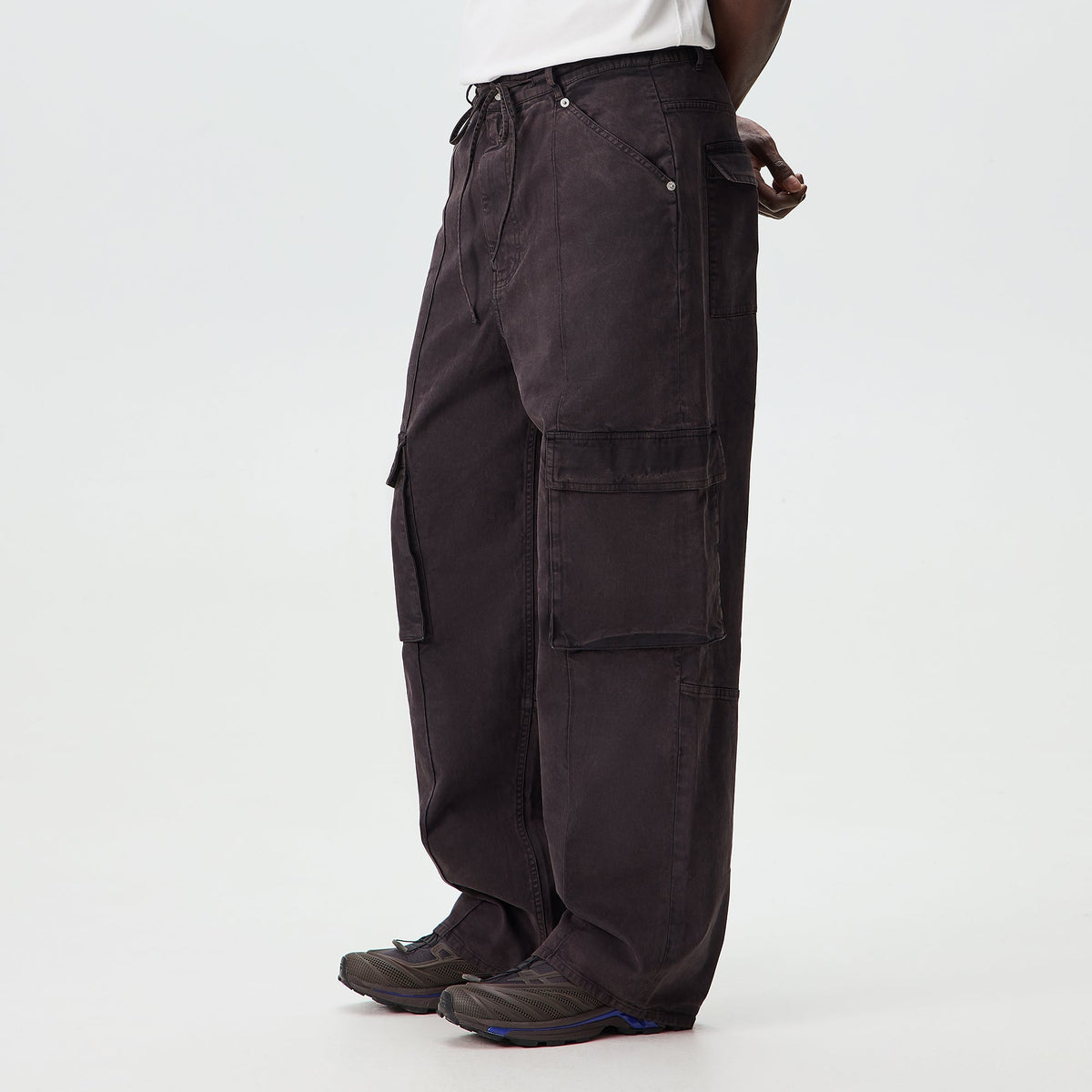 Kith Garment Dyed Zane Cargo Pant - Kindling