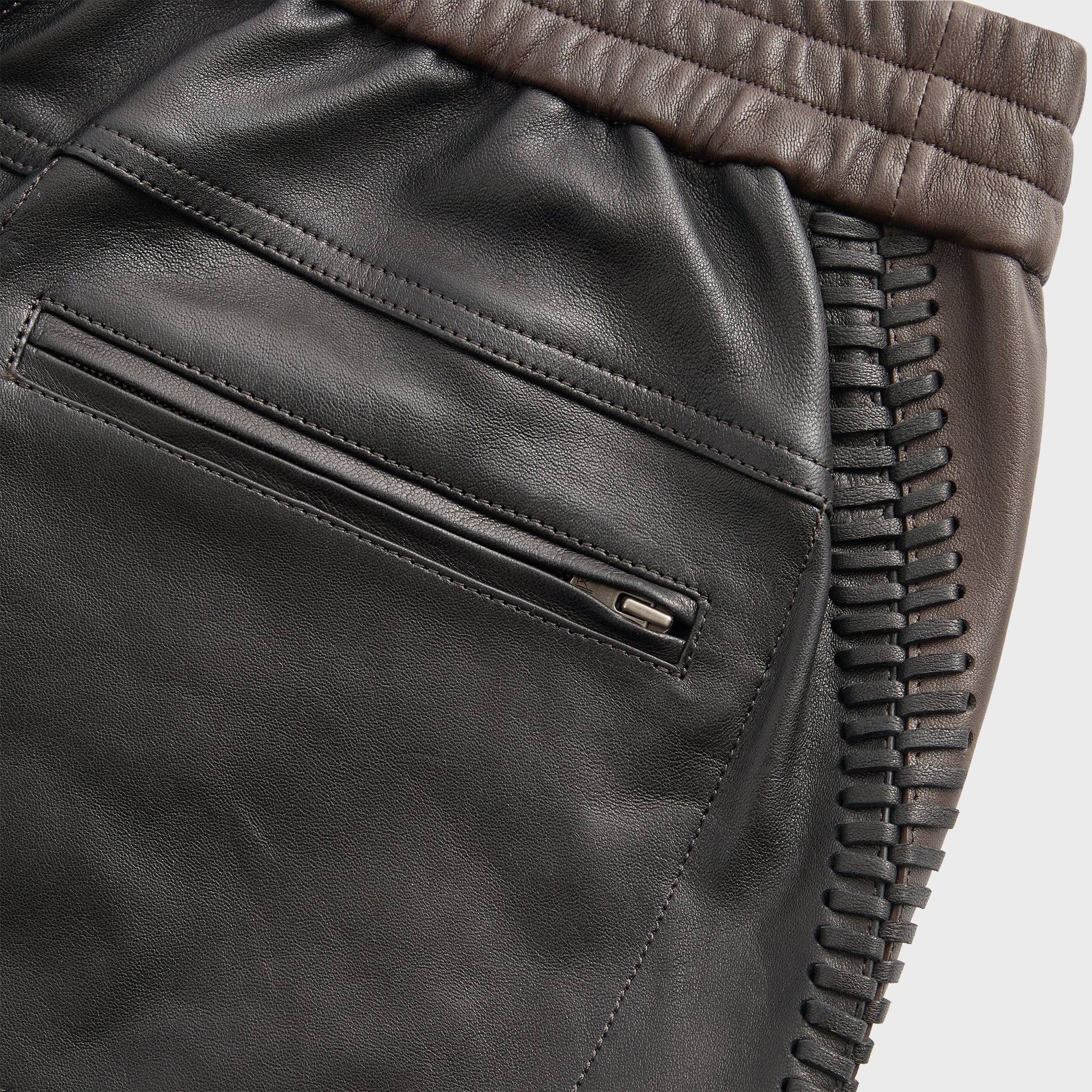 新品KAPITALチノアミッシュパンツ0 &Kin Irving Combo Leather Moto Pant - Hickory – Kith Japan