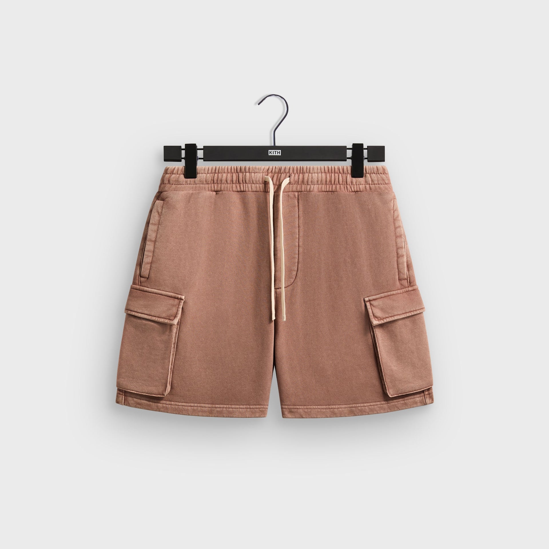 Kith 101 Sueded Fleece Fairfax Cargo Short - Dusty Mauve
