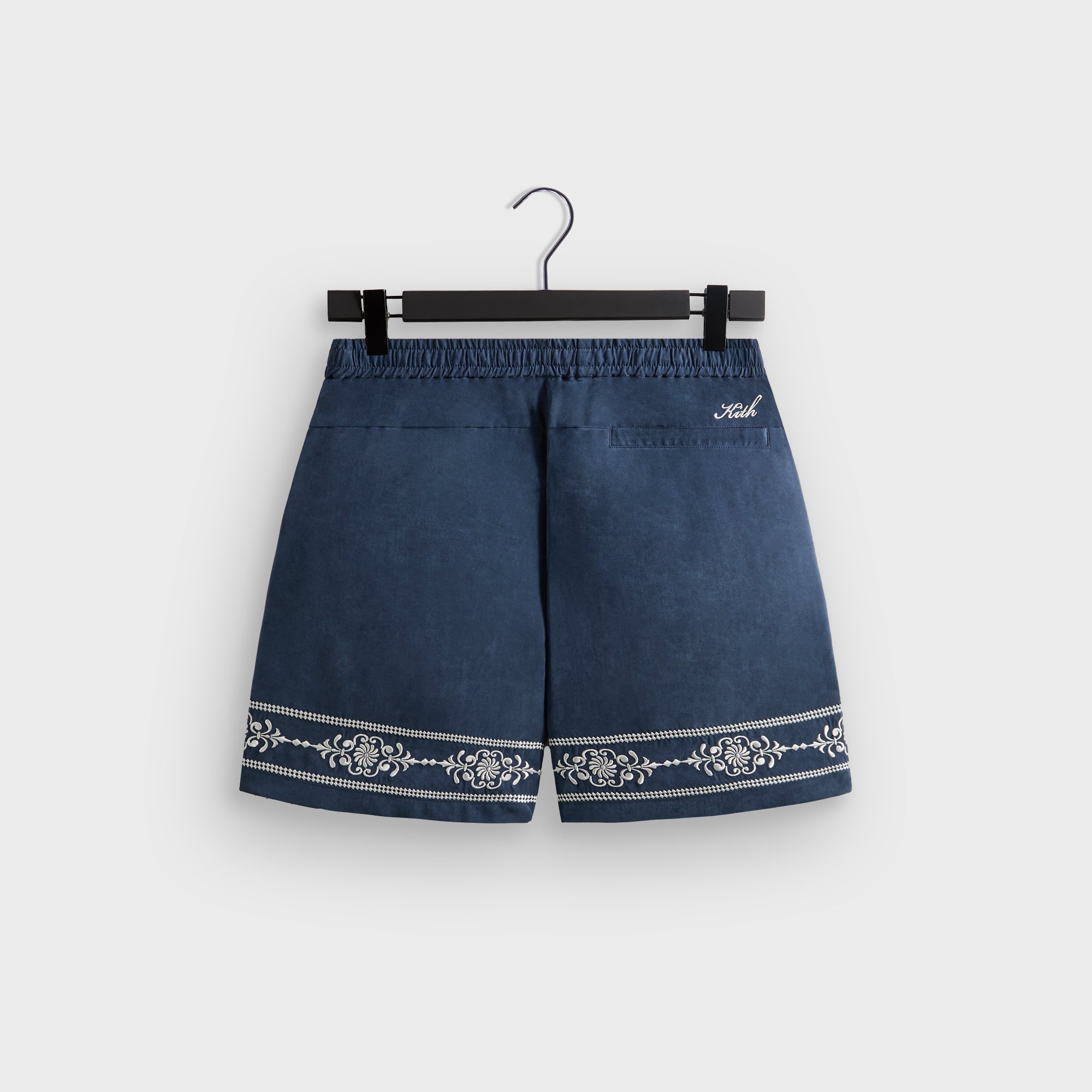 Kith Cupro Linen Cedar Short - Nocturnal – Kith Japan