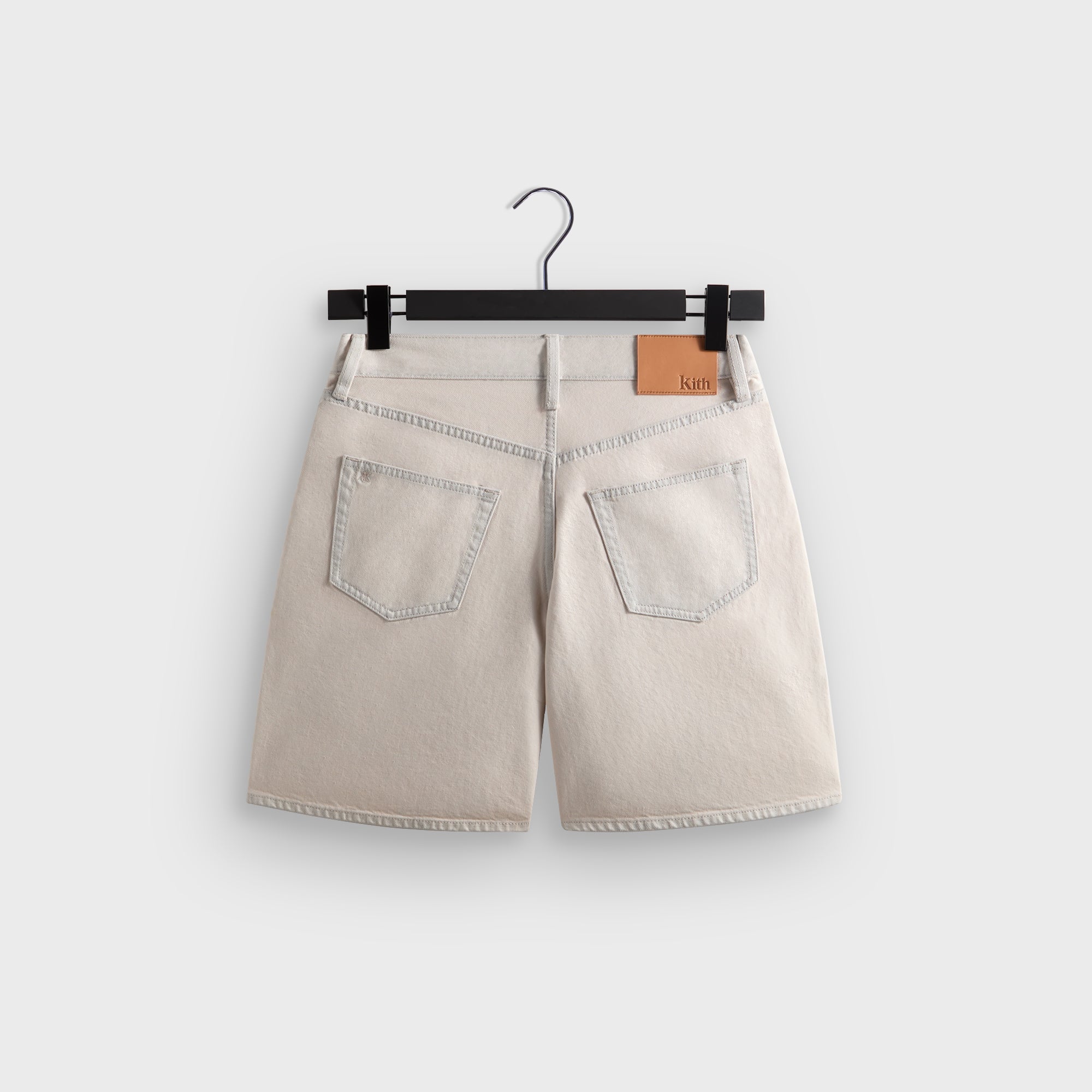 Kith Midweight Denim Lewis Short - Washed Pastel – Kith Japan