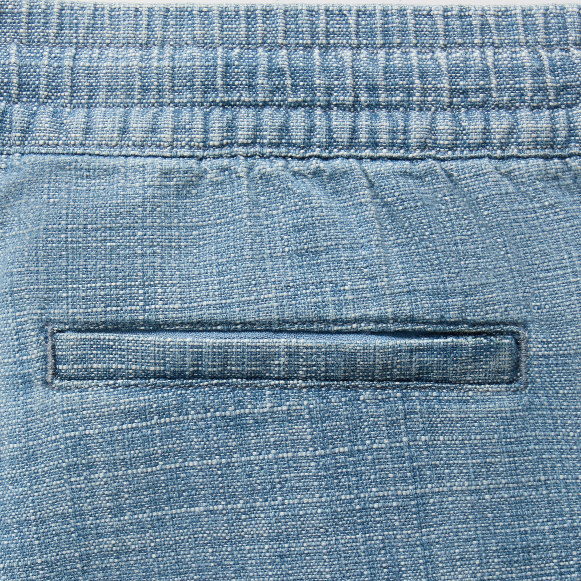Kith Textured Indigo Weave Cayden Short - Light Indigo - PH – Kith