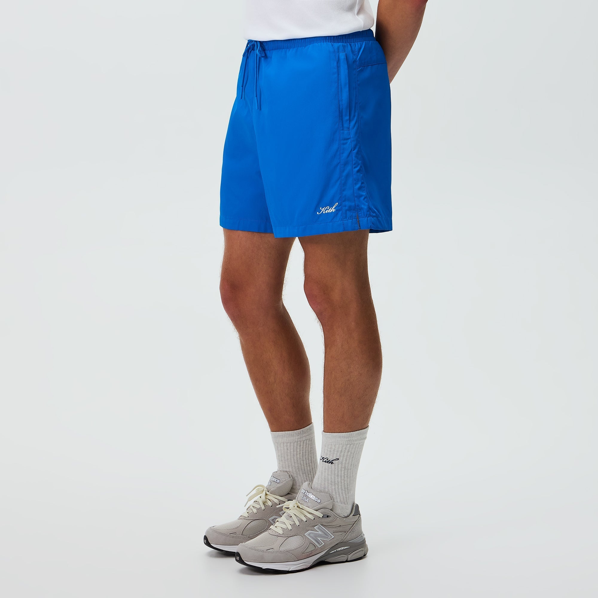 Kith Garment Washed Nylon Active Swim Short - Lake - PH – Kith Japan
