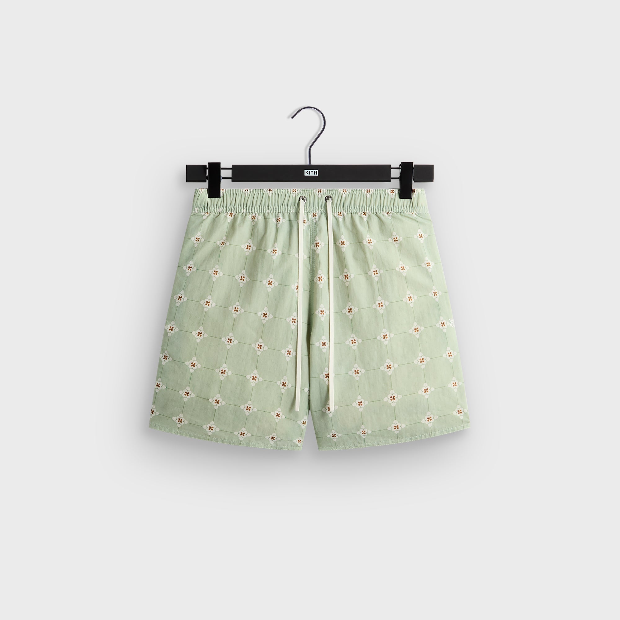 Kith Printed Collins Swim Short - Stoneware – Kith Japan