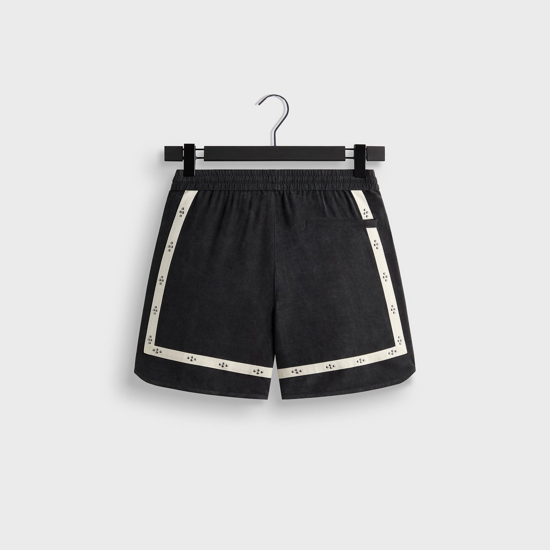 &Kin Cupro Linen Dylan Short - Black - PH