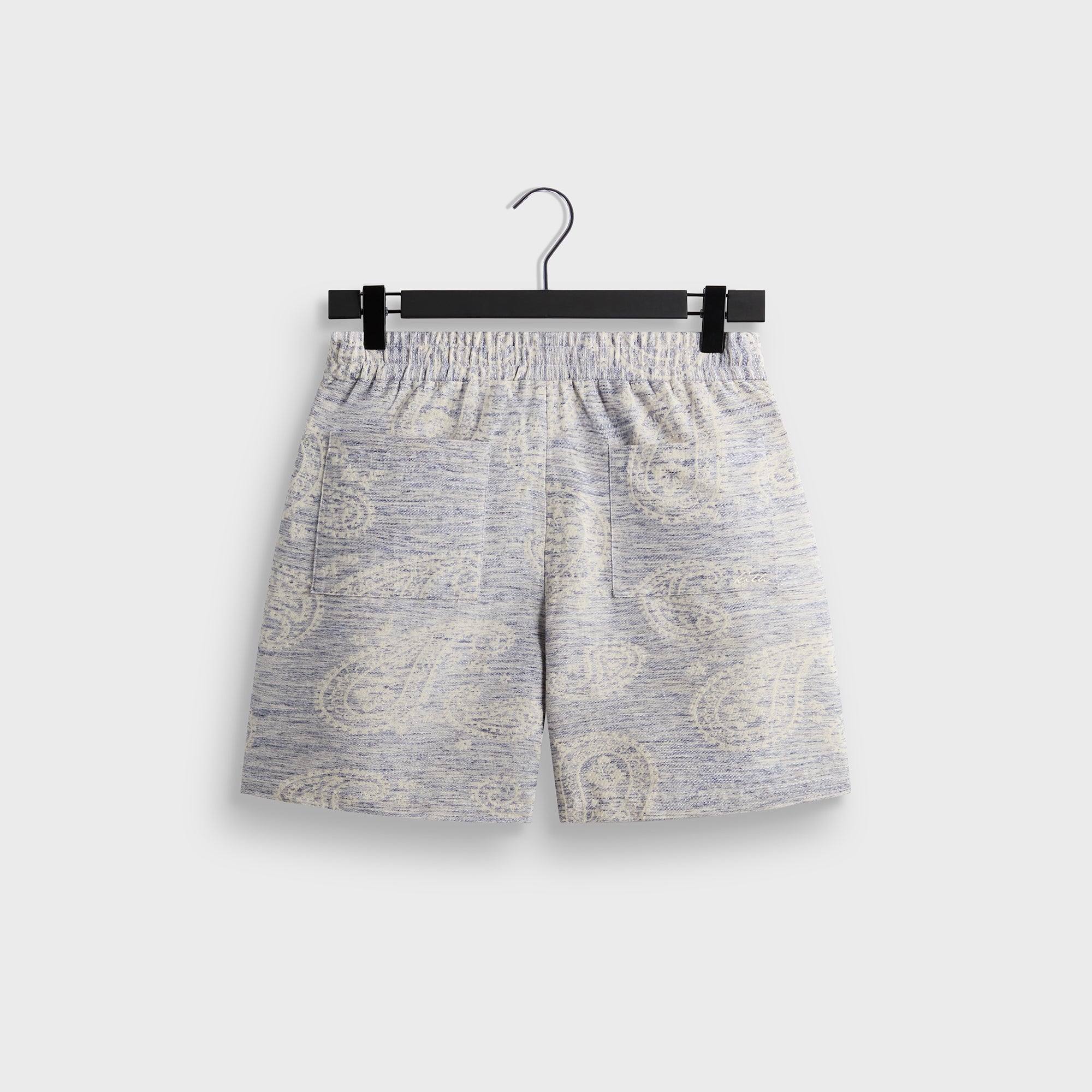 Kith Heathered Paisley Lewis Short - Light Indigo – Kith Japan