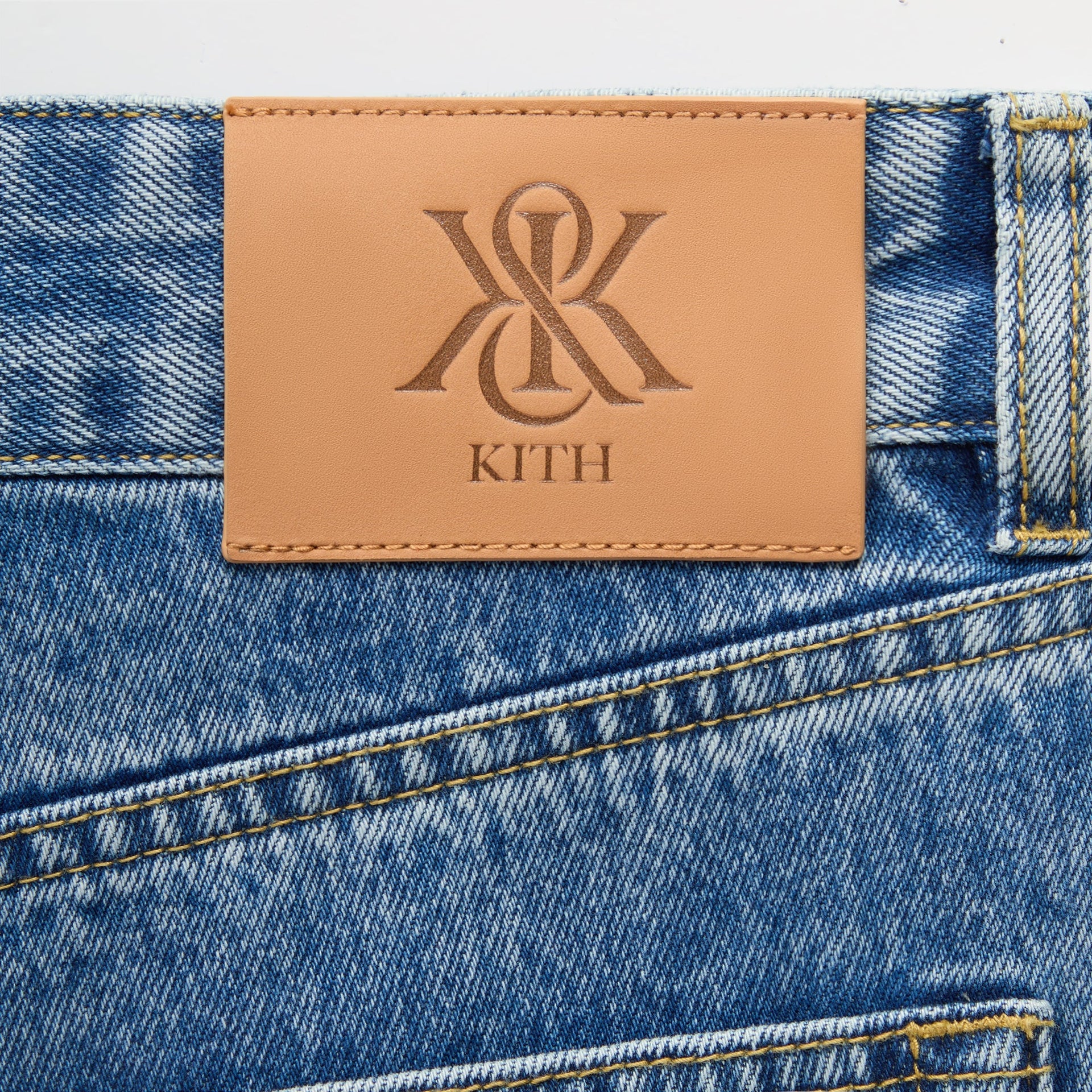 Kith Twist Seam Galen Pant - Mid Indigo