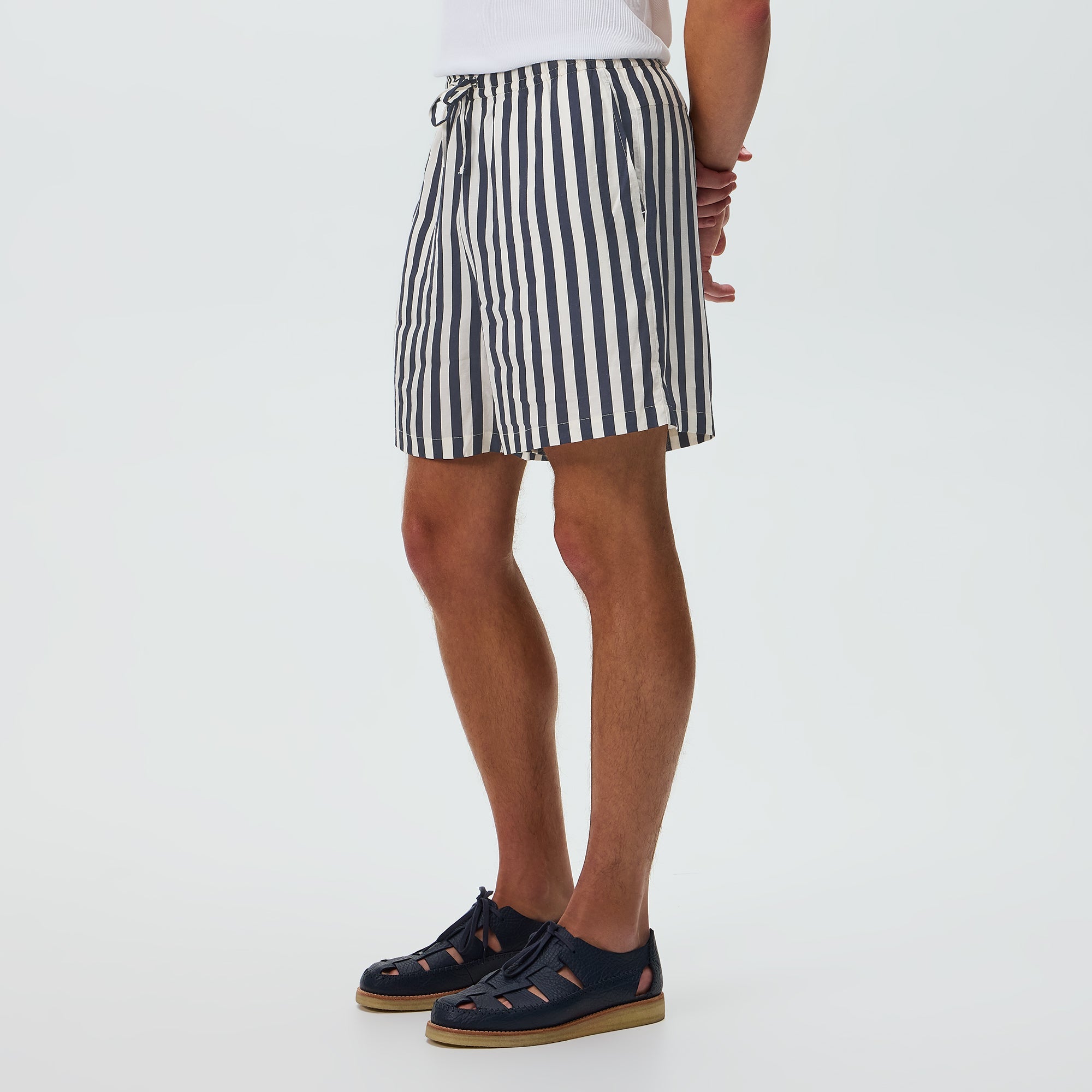 Kith Striped Cedar Short - Nocturnal – Kith Japan
