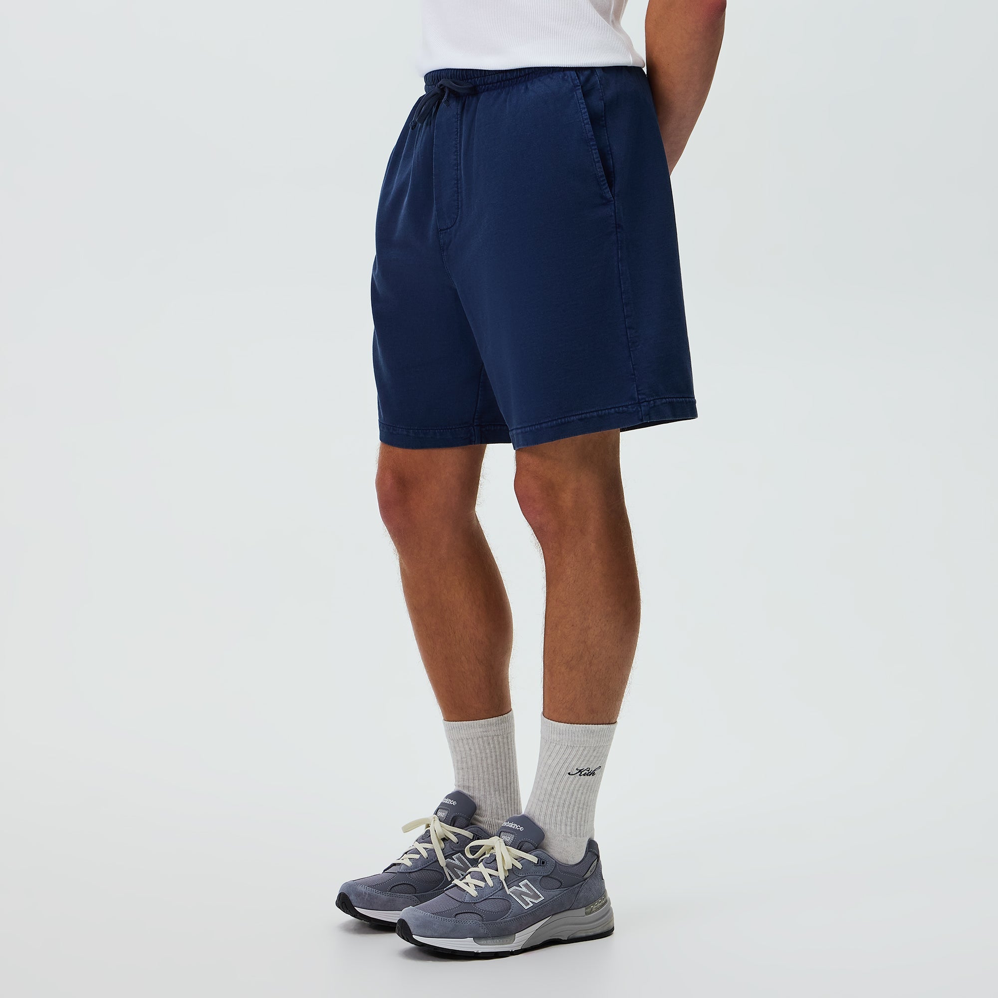 Kith Indigo Micro Fleece Curtis Short - Dark Indigo - PH – Kith Japan