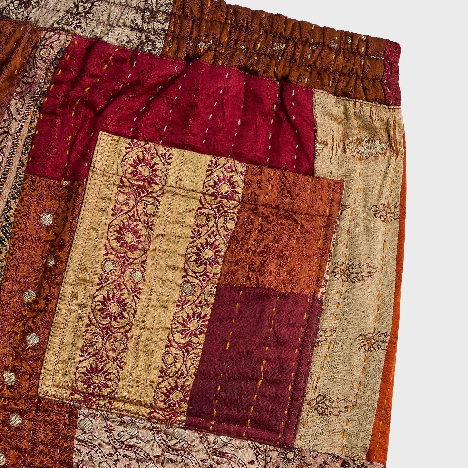 &Kin Tal Patchwork Short - Brown / Multi - PH