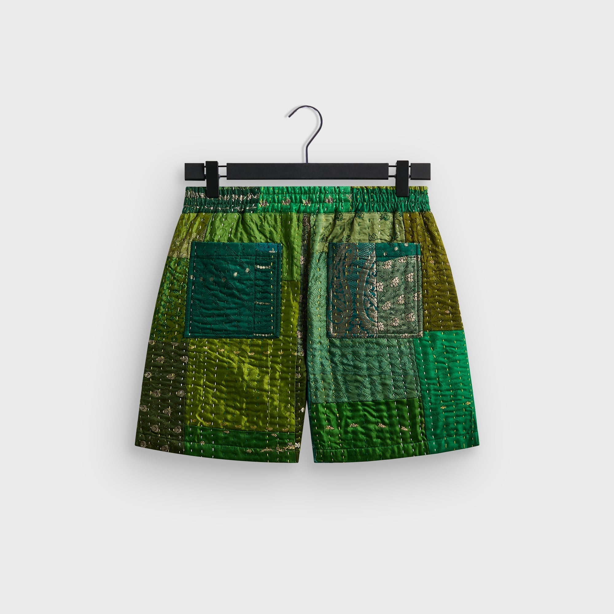 &Kin Tal Patchwork Short - Green / Multi - PH – Kith Japan